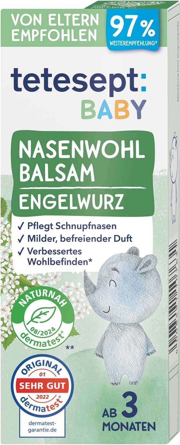 tetesept Baby Nasenwohl Balsam Engelwurz