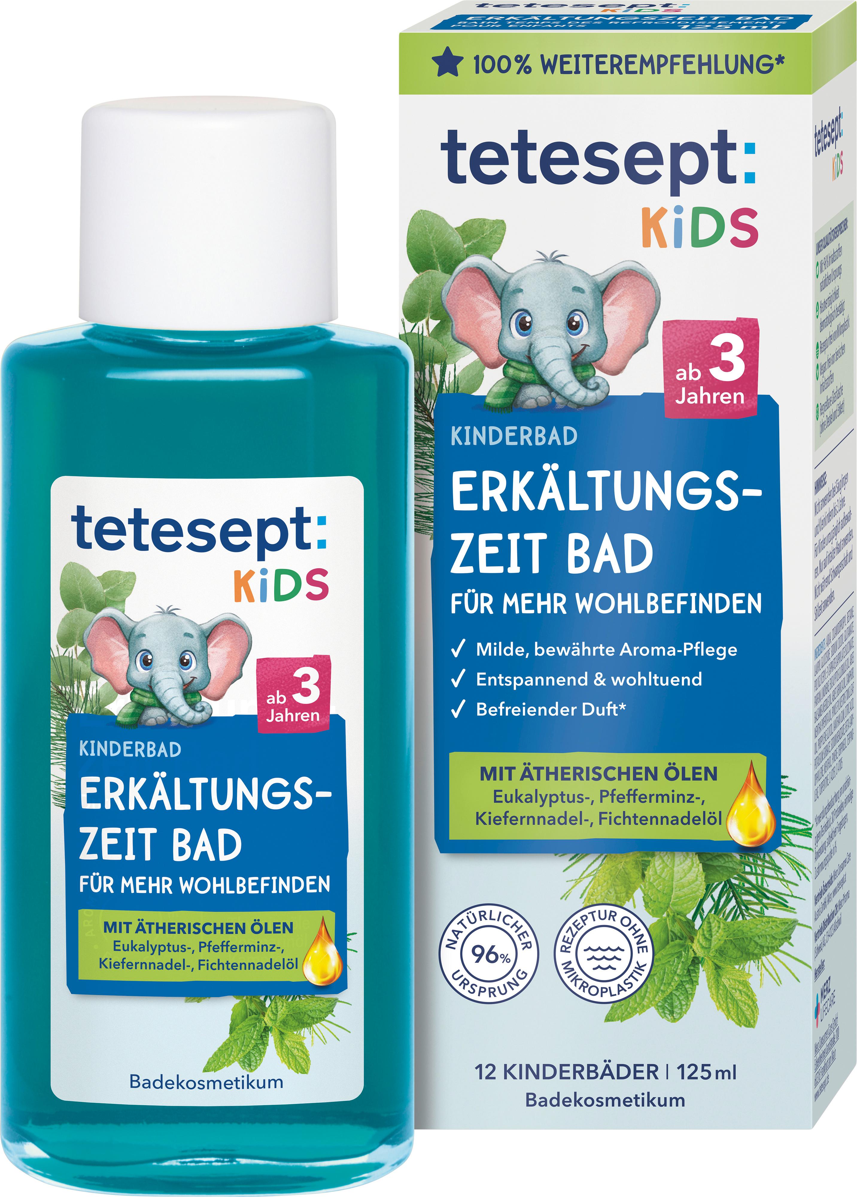 Produktbild tetesept Kinderbad Erkältungszeit Bad 125ml 3 von 8