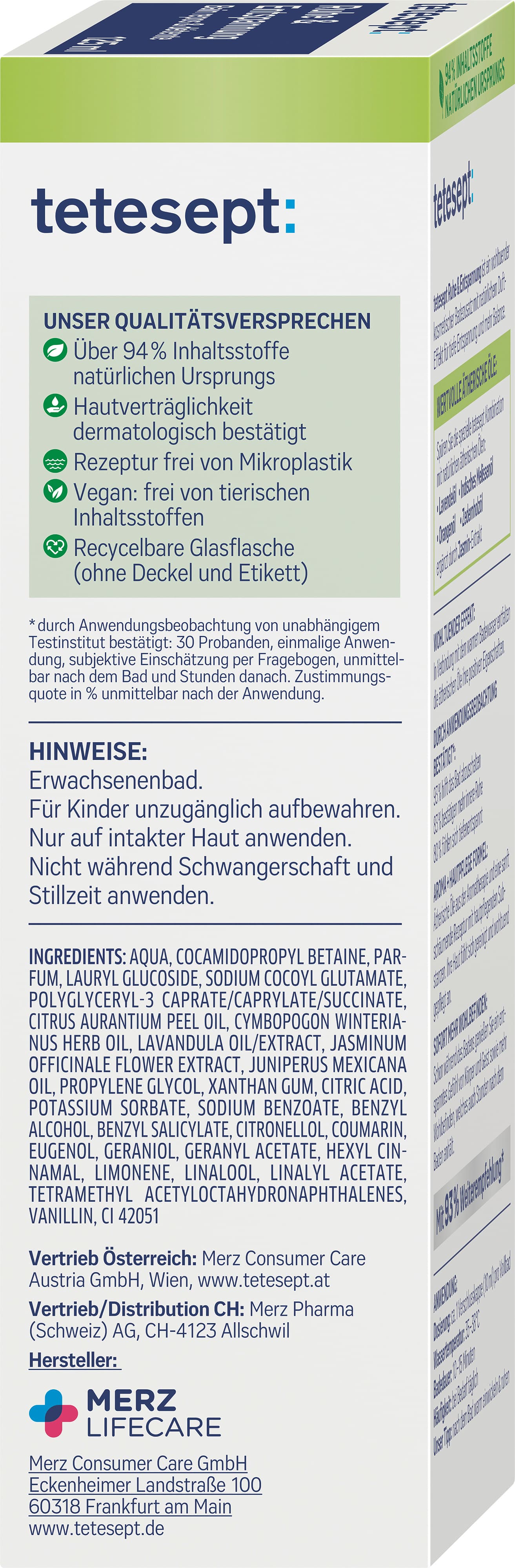 Produktbild tetesept Badekonzentrat Ruhe & Entspannung 7 von 8