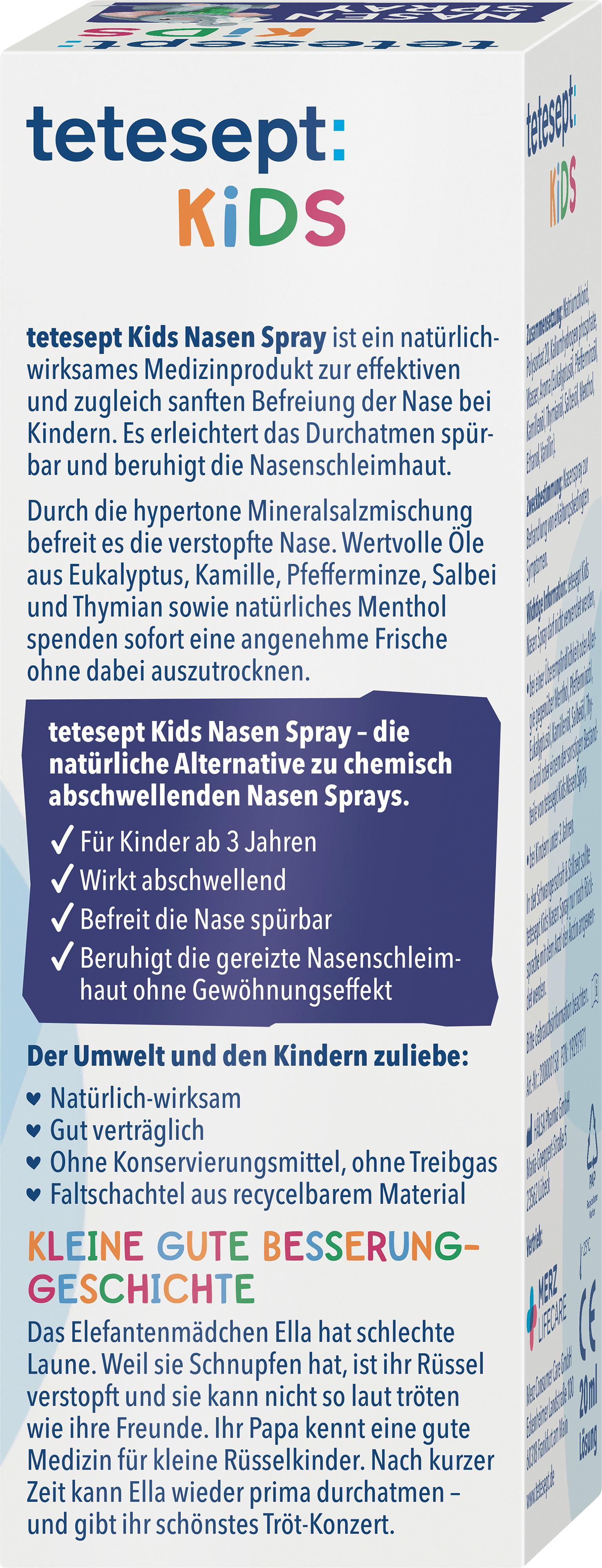 Produktbild tetesept Kids Nasenspray 2 von 8