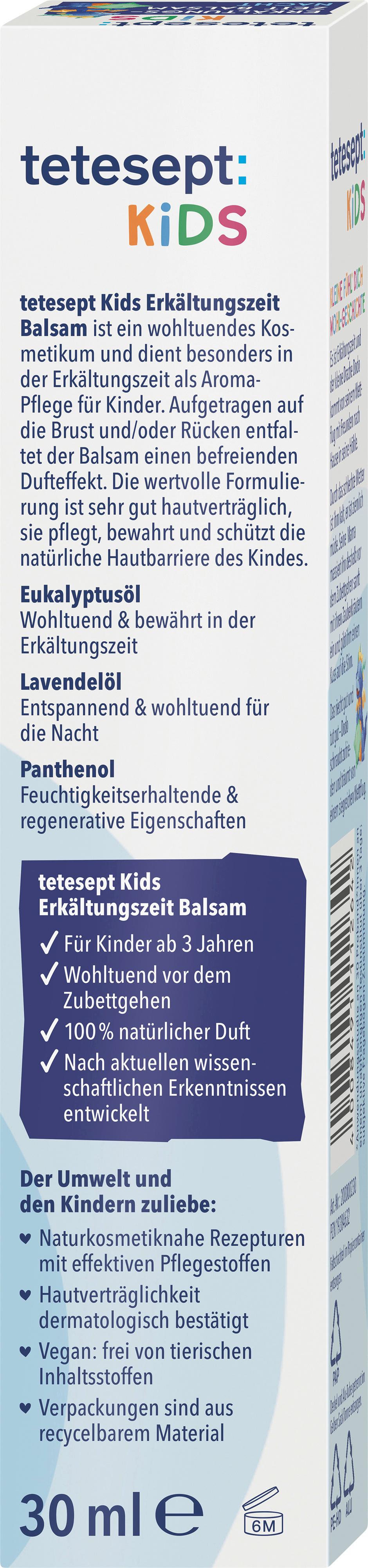 Produktbild tetesept Kids Erkältungszeit Balsam Nacht 3 von 6