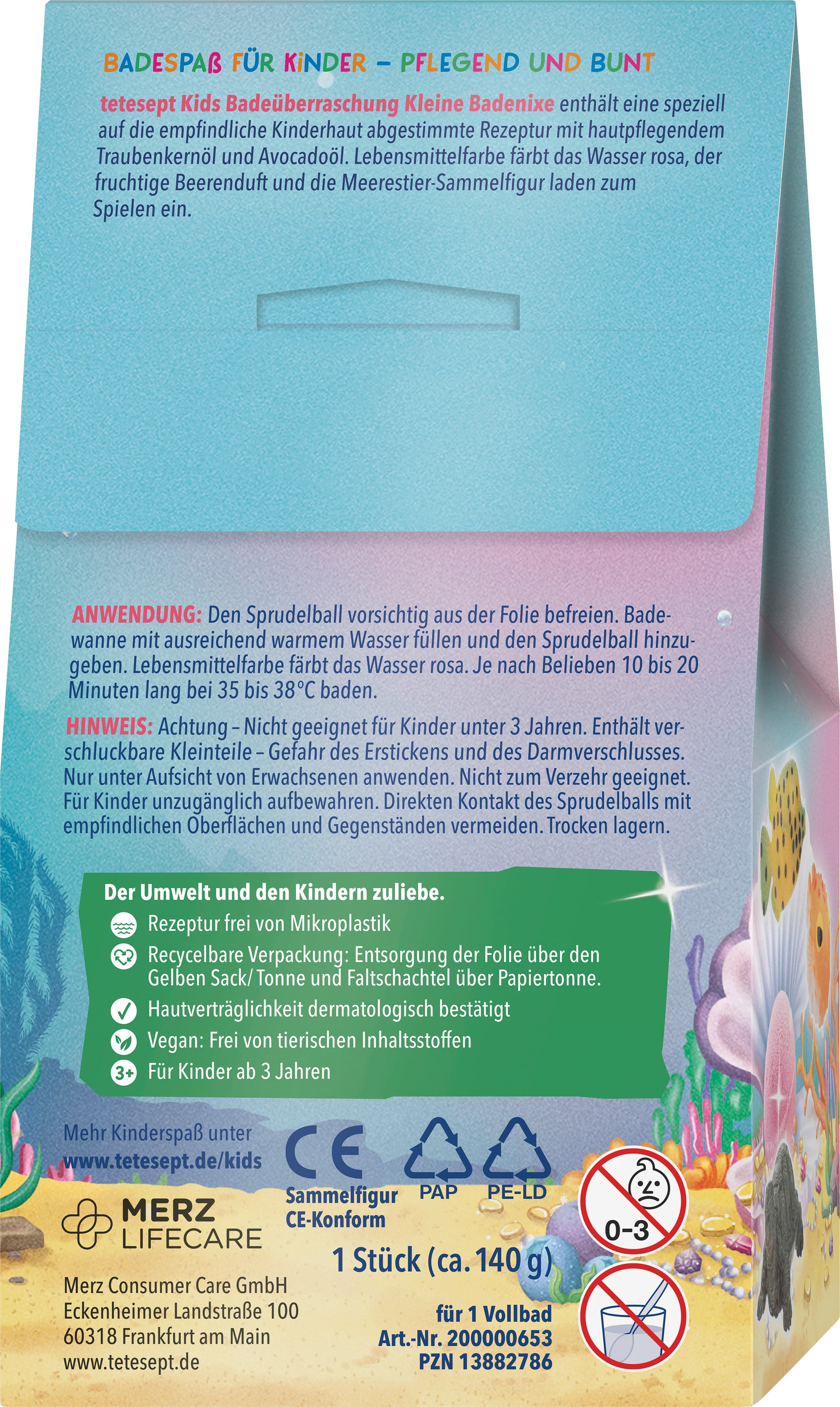 Produktbild tetesept Kids Badeüberraschung Kleine Badenixe 3 von 8