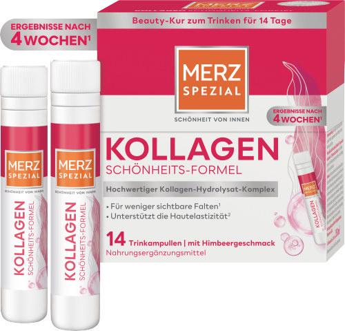 Merz Spezial Kollagen Schönheits-Formel Trinkampullen