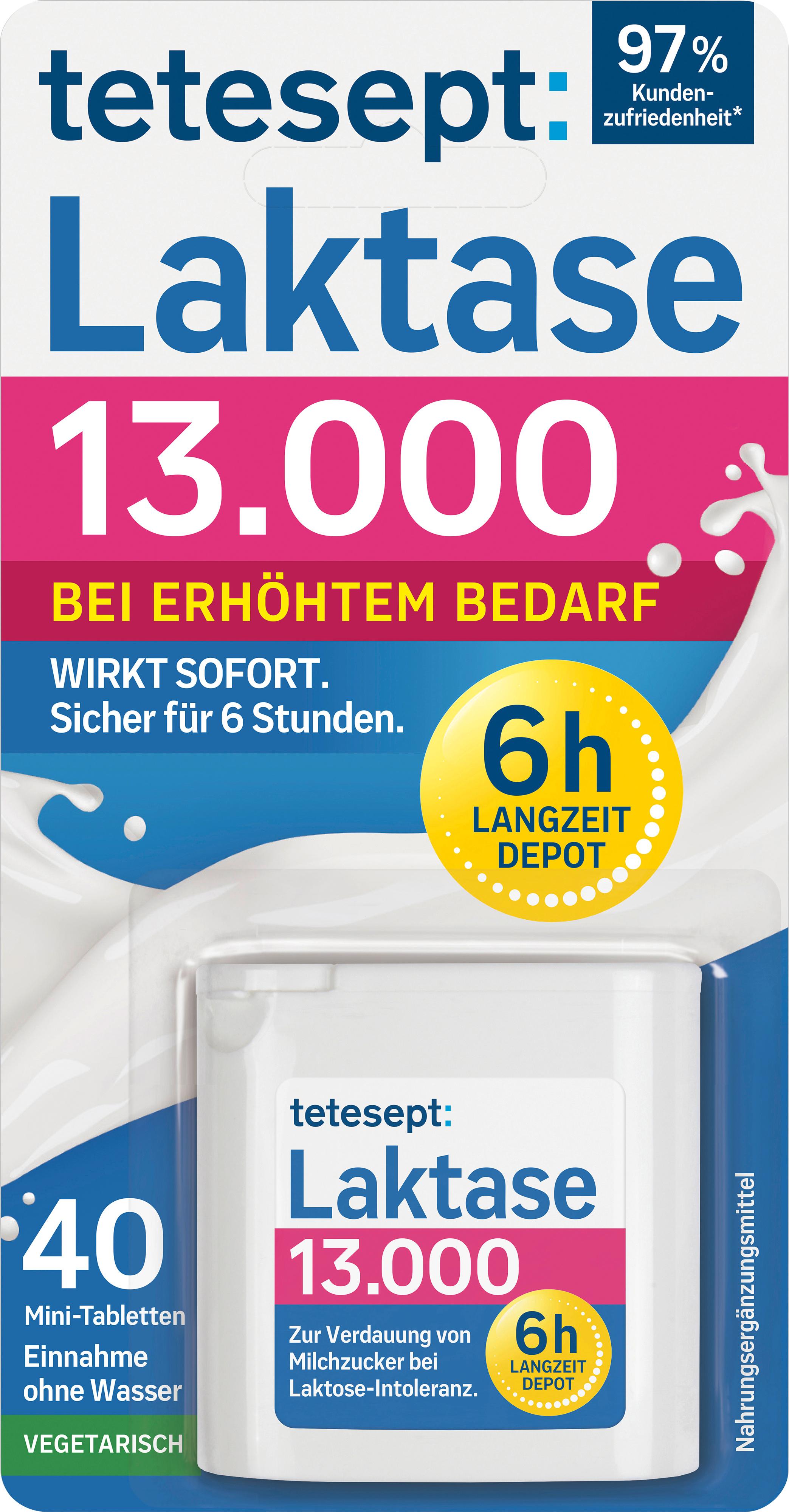 tetesept Laktase 13.000 Langzeit-Depot