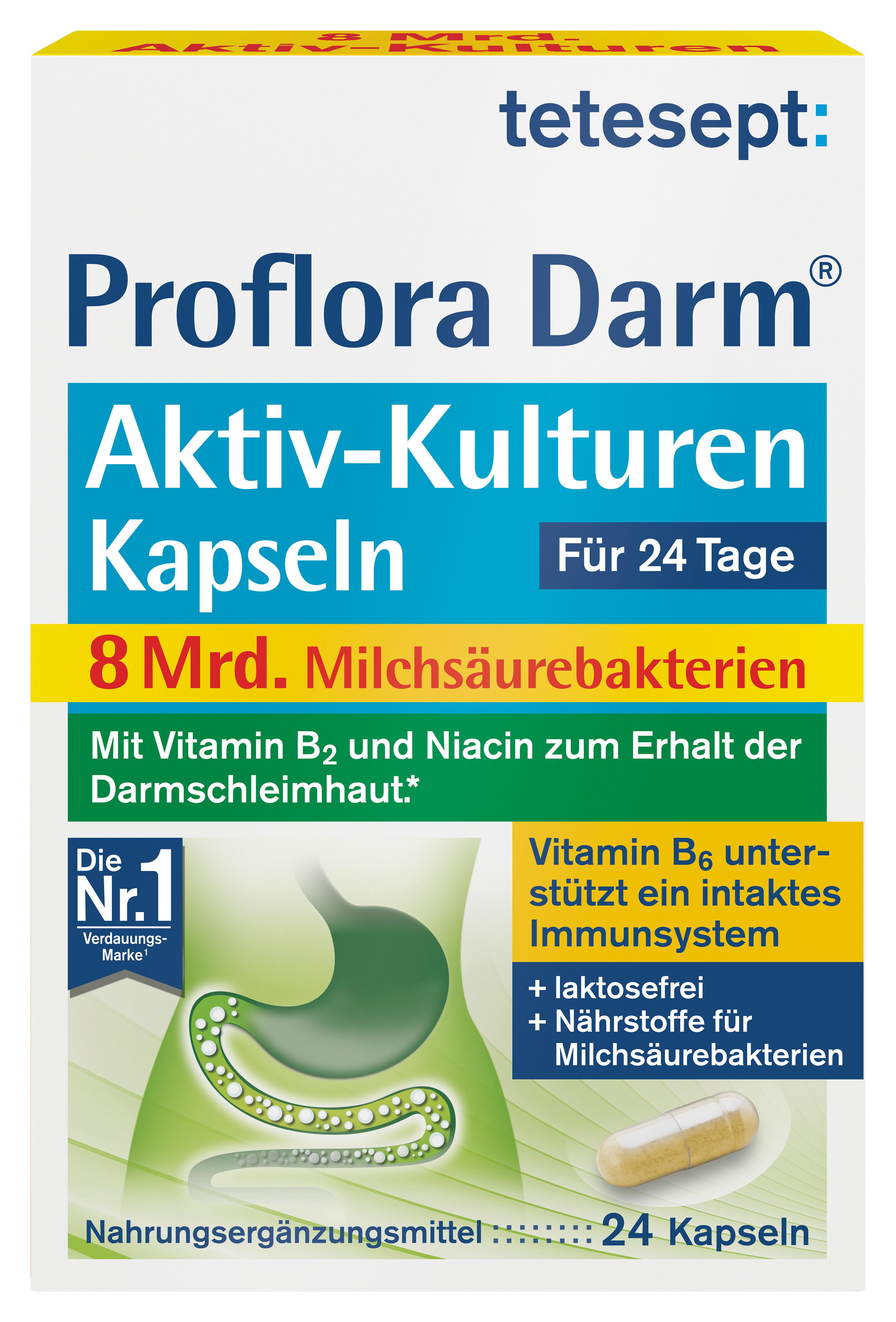 tetesept Proflora Darm Aktiv-Kulturen Kapseln