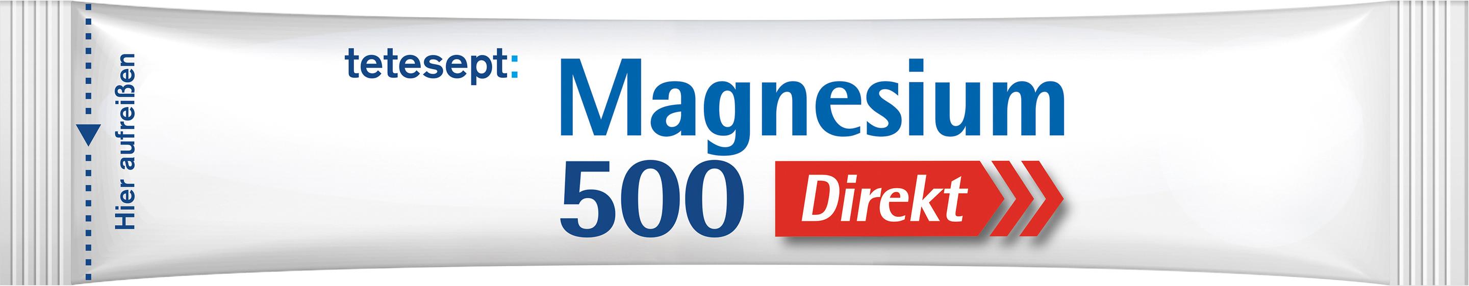 Produktbild tetesept Magnesium 500 Direkt-Sticks 8 von 8