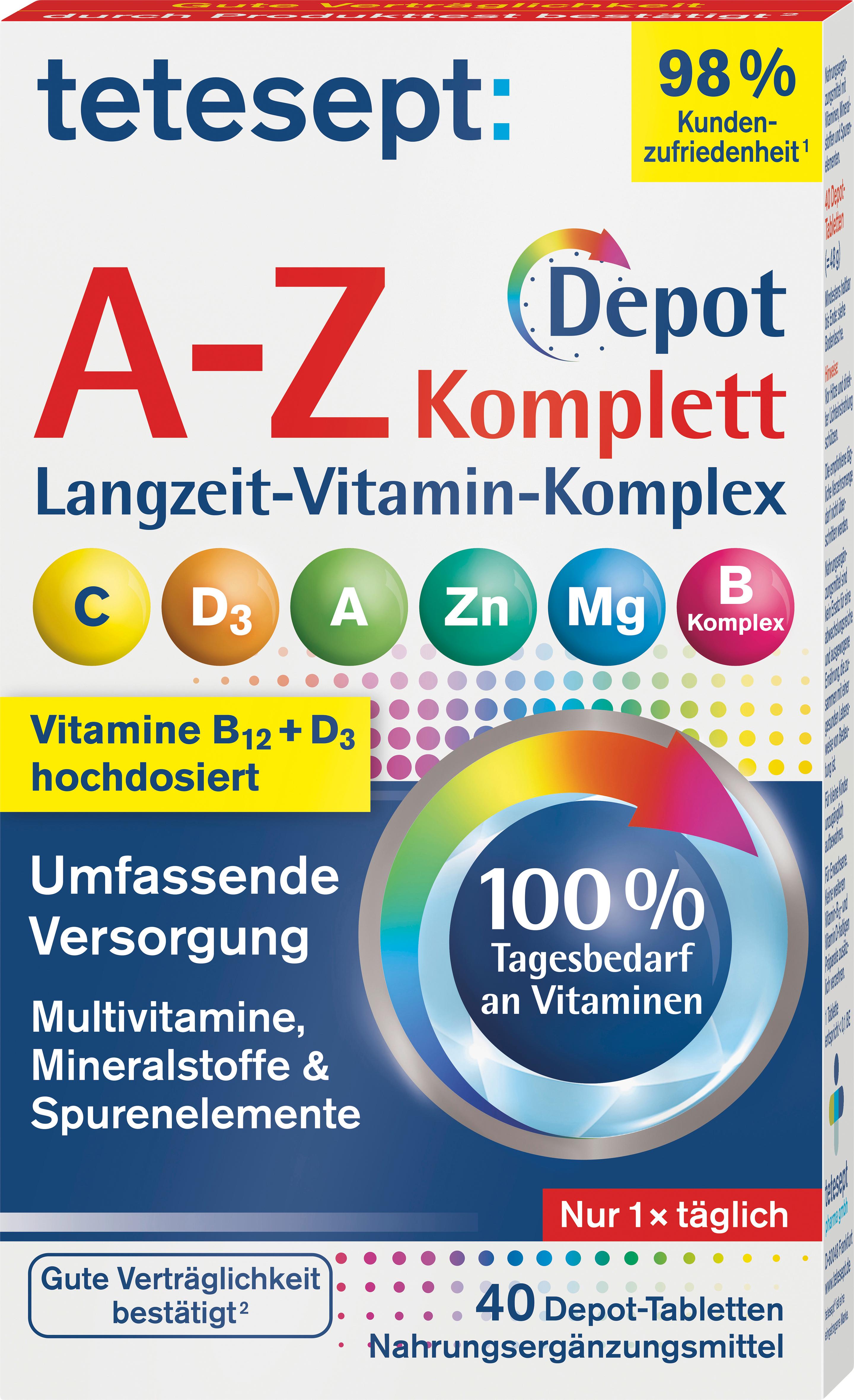 tetesept Vitamin A-Z Depot Tabletten