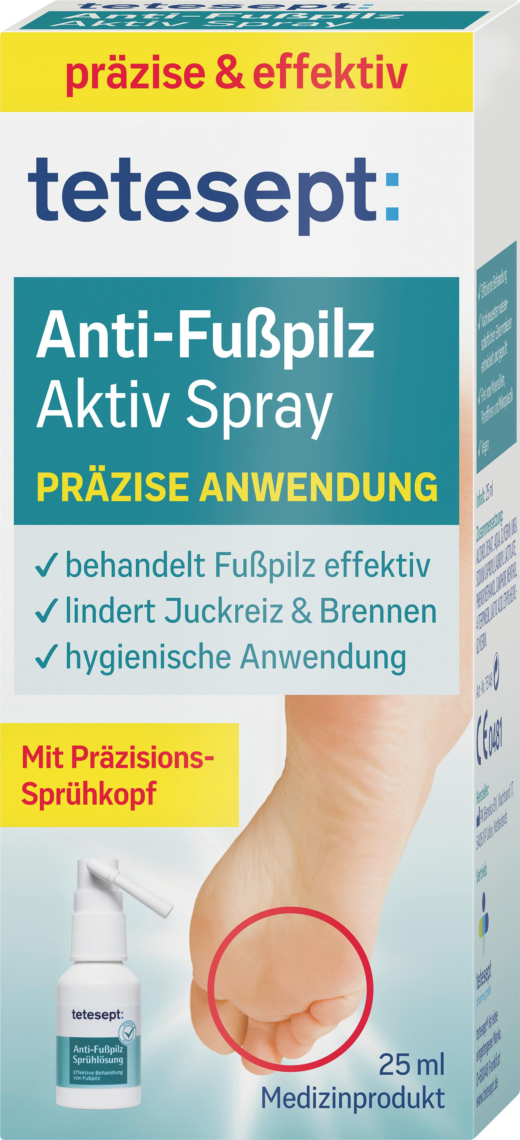 tetesept med foot care Anti-Fußpilz Sprühlösung