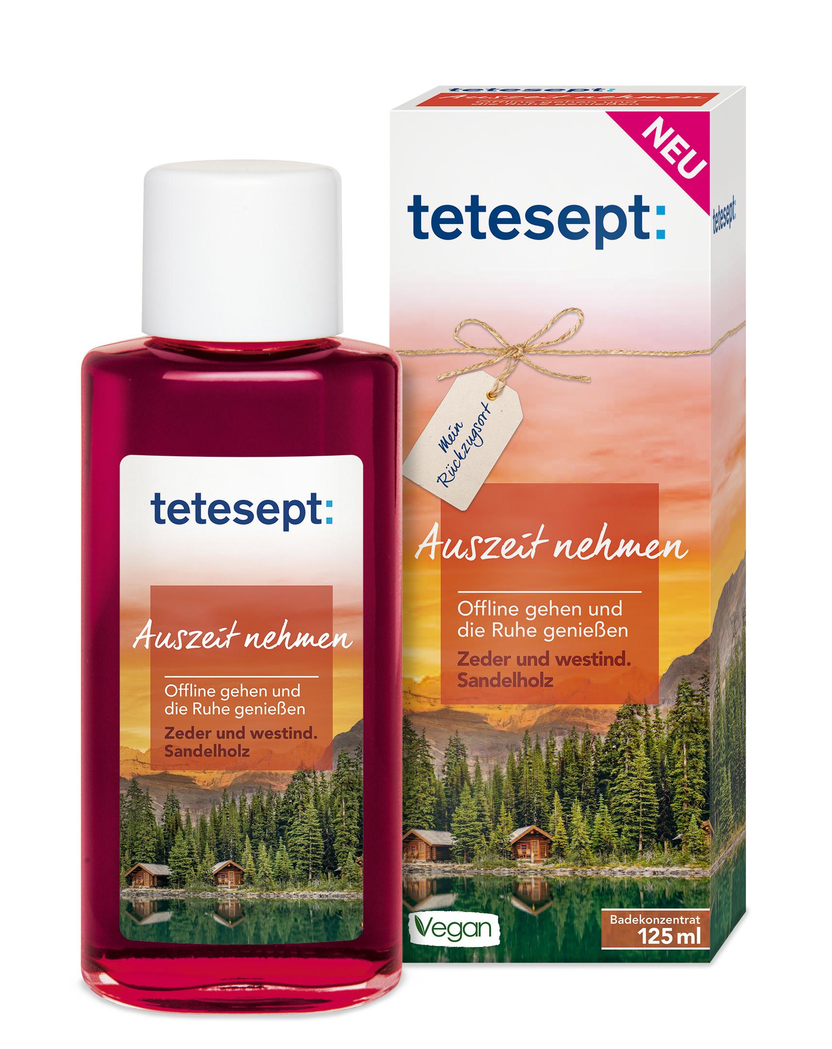 tetesept Mein Rückzugsort Auszeit nehmen Badekonzentrat