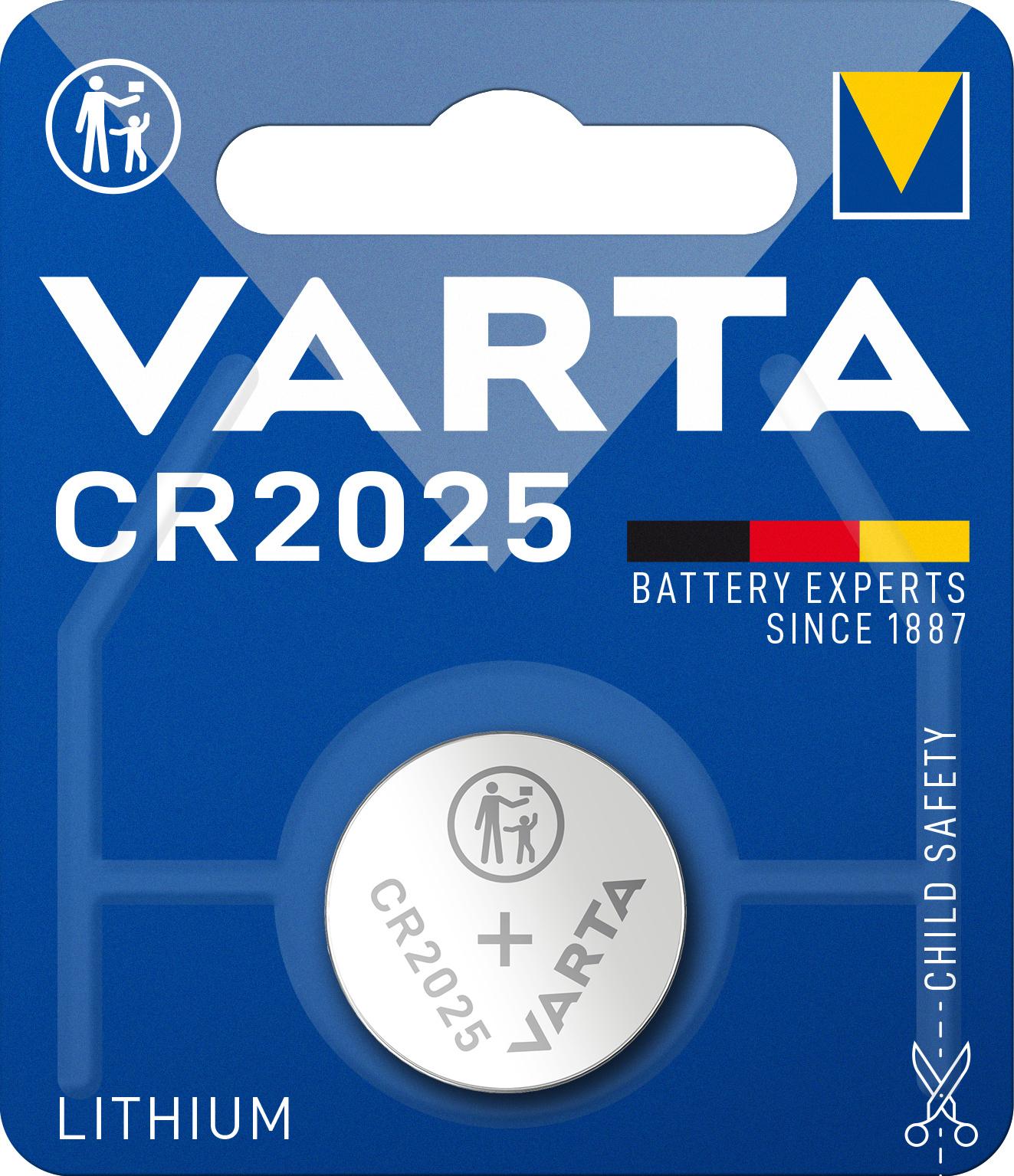 VARTA Lithium Coin CR2025 Knopfzelle