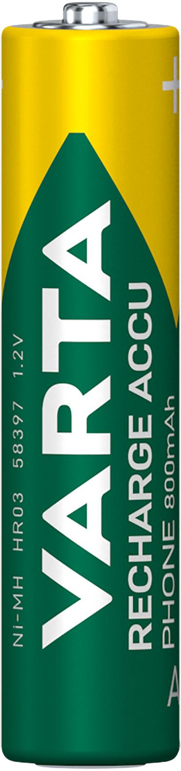 Produktbild VARTA RECHARGE ACCU Phone Micro AAA 58398 8 von 8