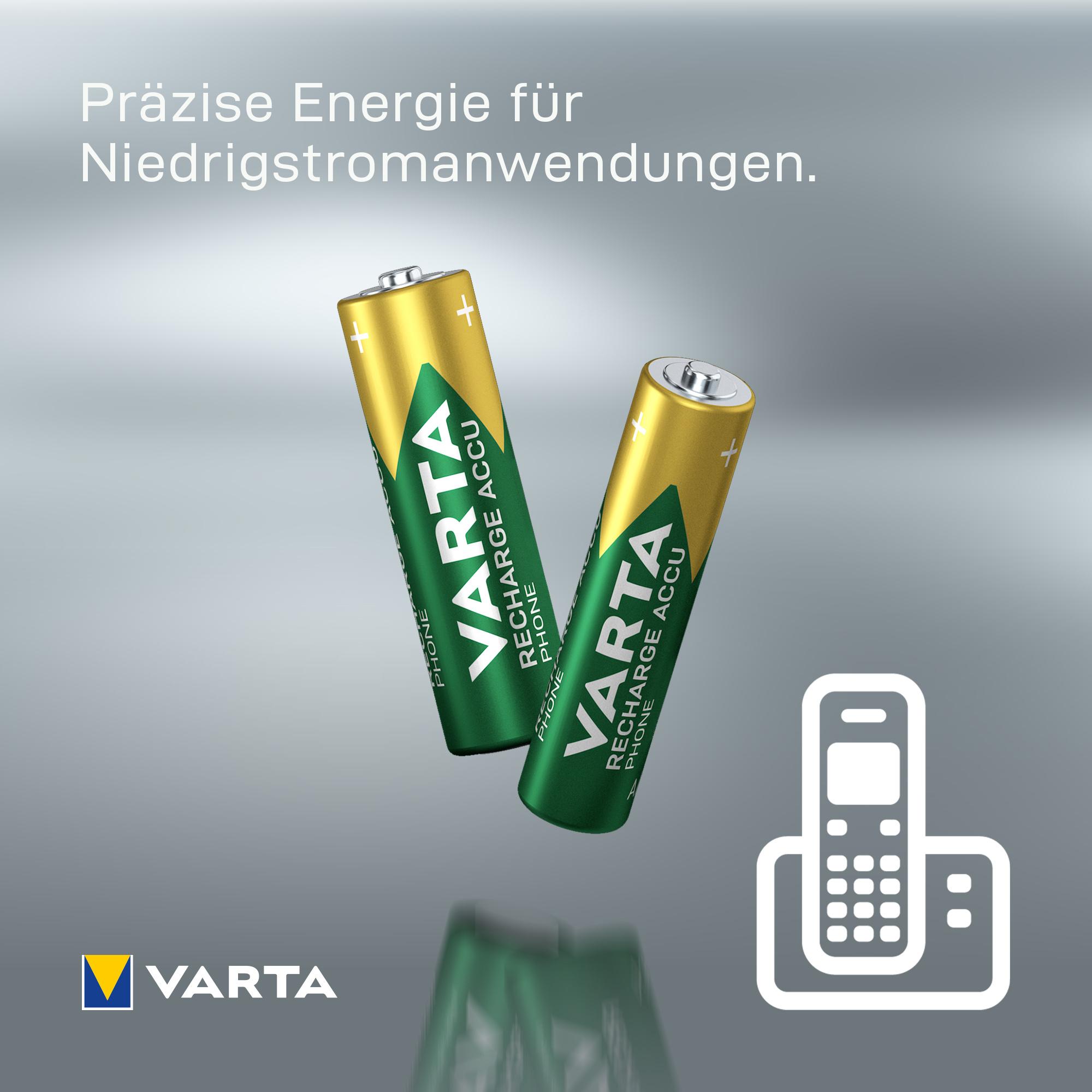 Produktbild VARTA RECHARGE ACCU Phone Micro AAA 58398 3 von 8