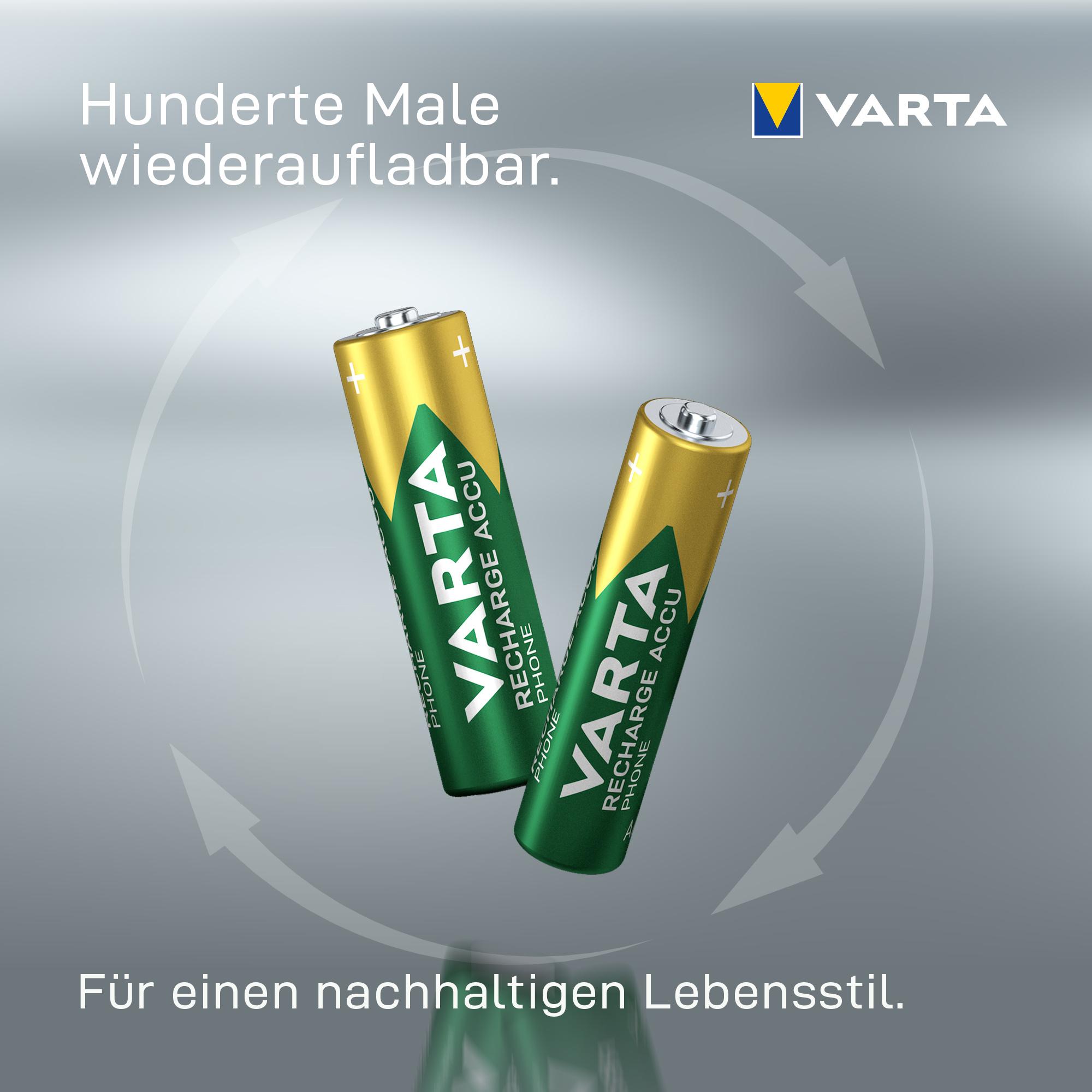 Produktbild VARTA RECHARGE ACCU Phone Micro AAA 58398 2 von 8