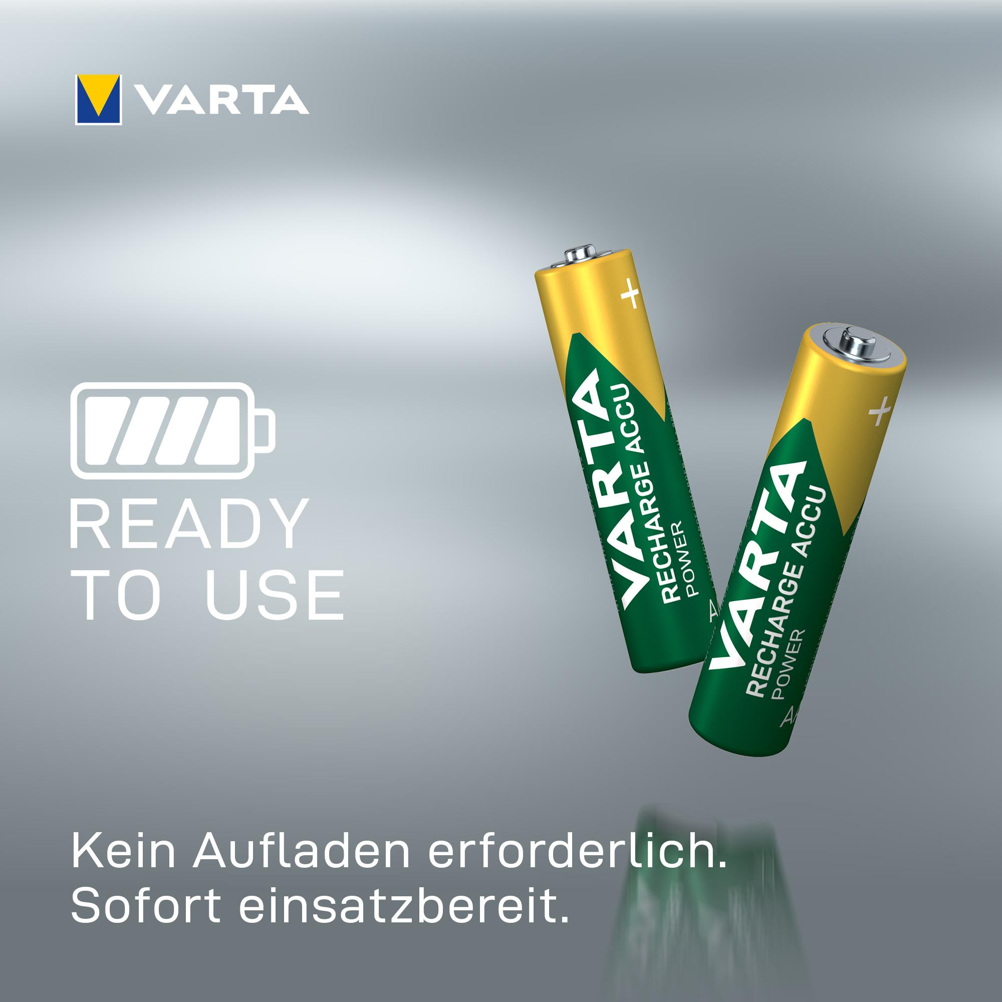 Produktbild VARTA Wiederaufladbare Batterien Accu Power AAA 56703 6 von 13