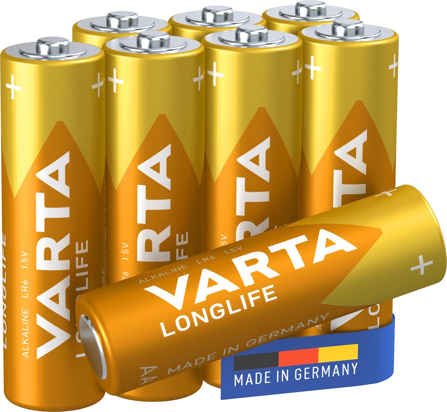 Produktbild VARTA LONGLIFE Mignon AA LR06 9 von 13