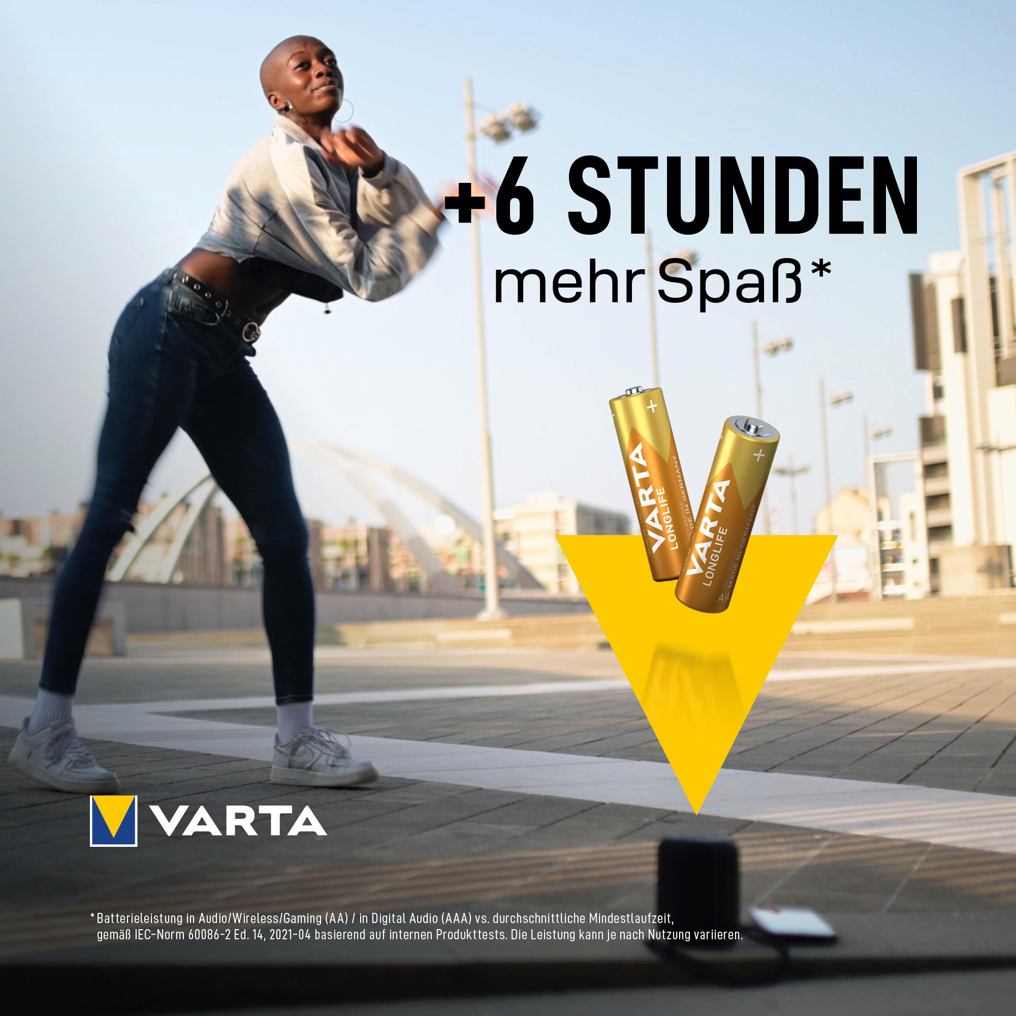 Produktbild VARTA LONGLIFE Mignon AA LR06 6 von 13