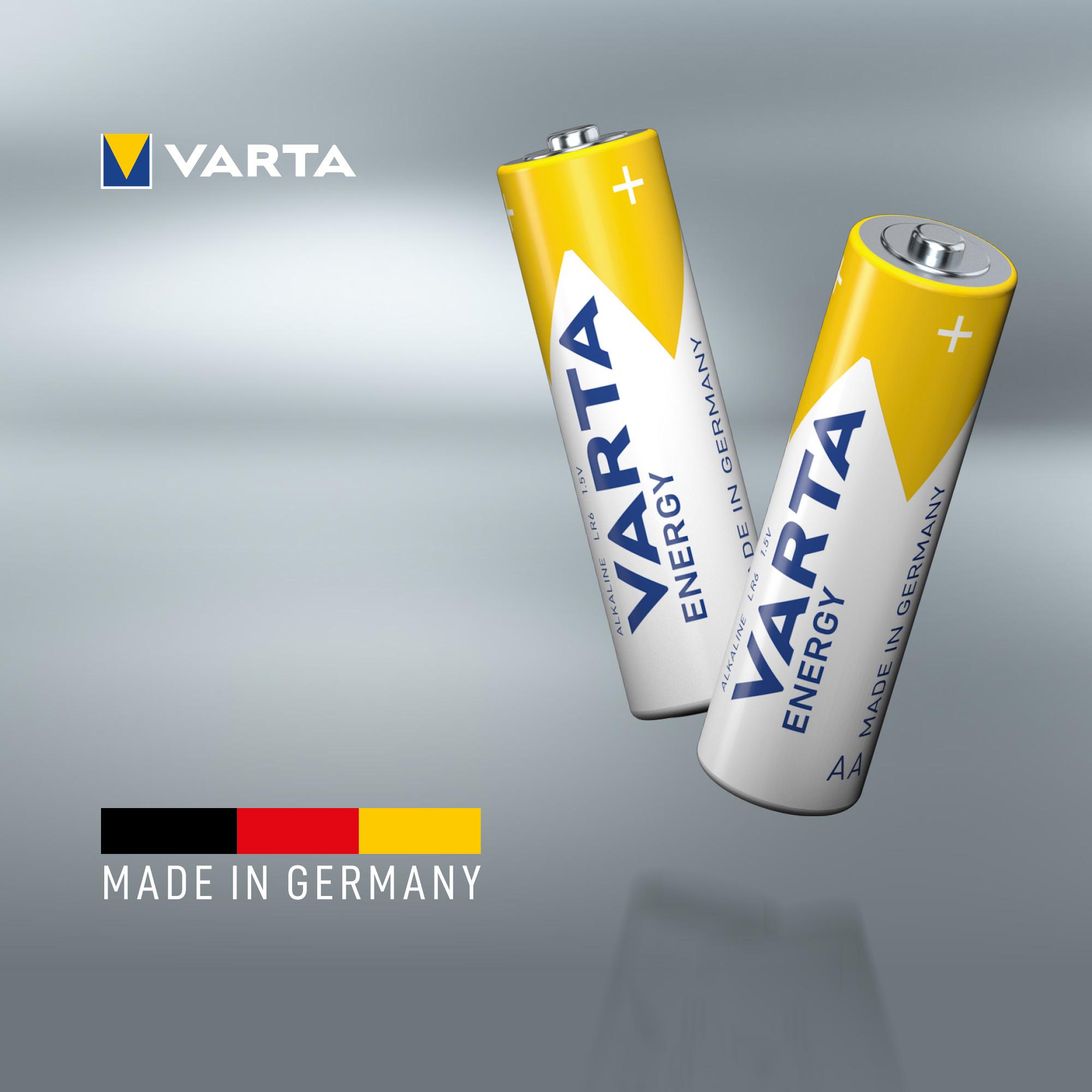 Produktbild VARTA ENERGY, Alkaline Batterie, AA, Mignon, LR6, 4 Stück 2 von 5