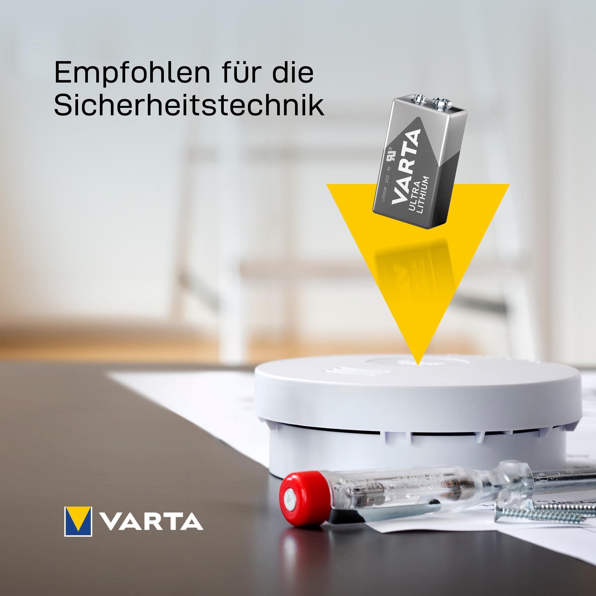 Produktbild VARTA ULTRA LITHIUM 9V-Block 3 von 8