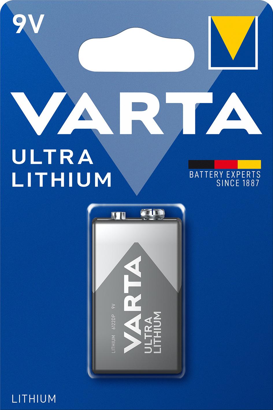 VARTA ULTRA LITHIUM 9V-Block