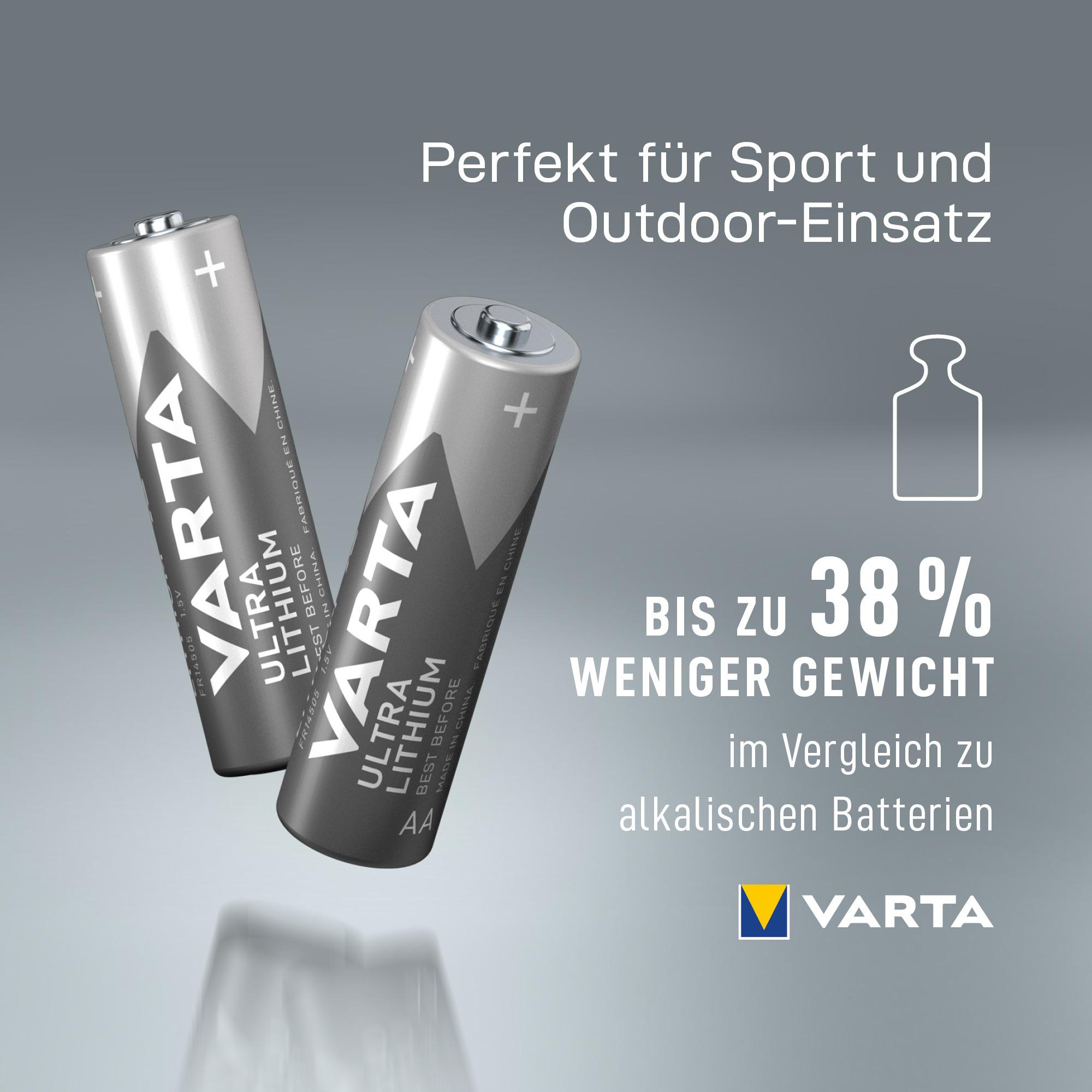 Produktbild VARTA ULTRA LITHIUM Mignon AA 6106 3 von 13