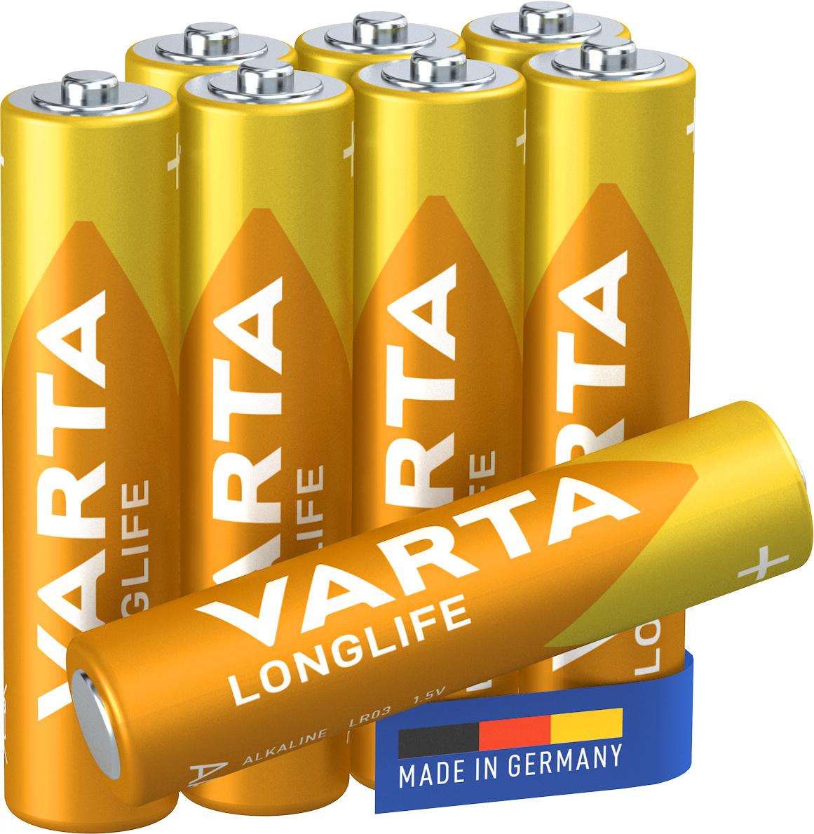 Produktbild VARTA LONGLIFE Micro AAA LR03 6 von 11