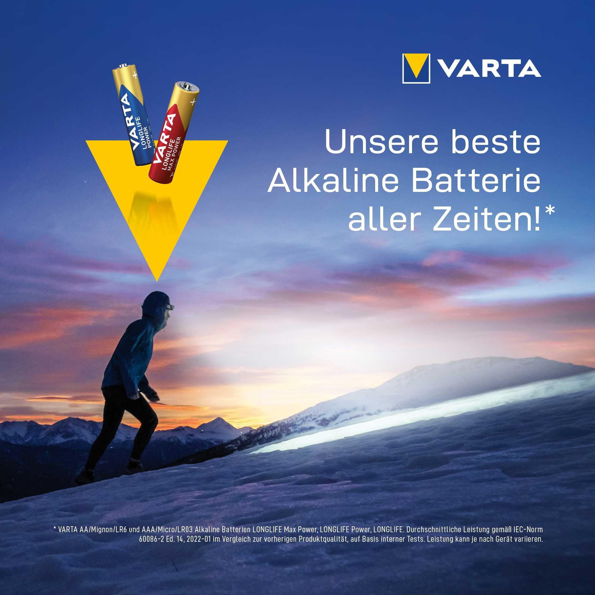 Produktbild VARTA LONGLIFE Power Micro AAA Blister 4 2 von 10
