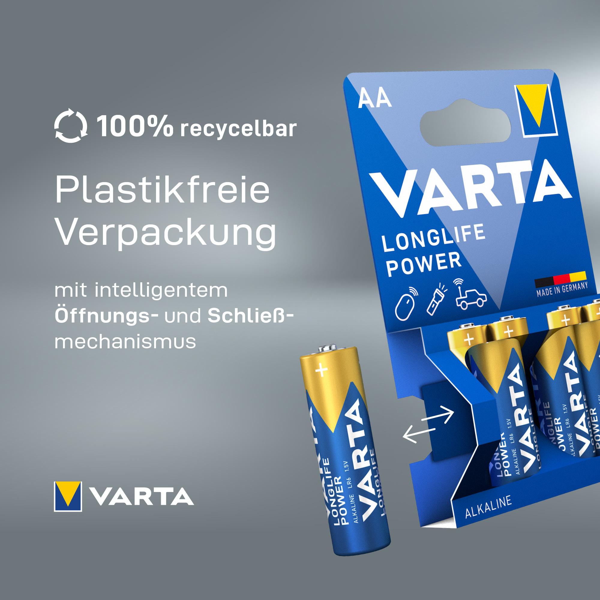 Produktbild VARTA LONGLIFE Power Mignon AA 6 von 15