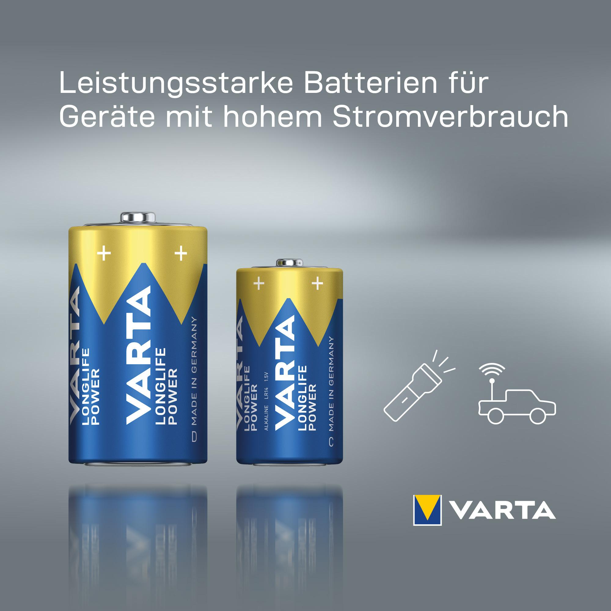 Produktbild VARTA LONGLIFE Power Baby C 6 von 10