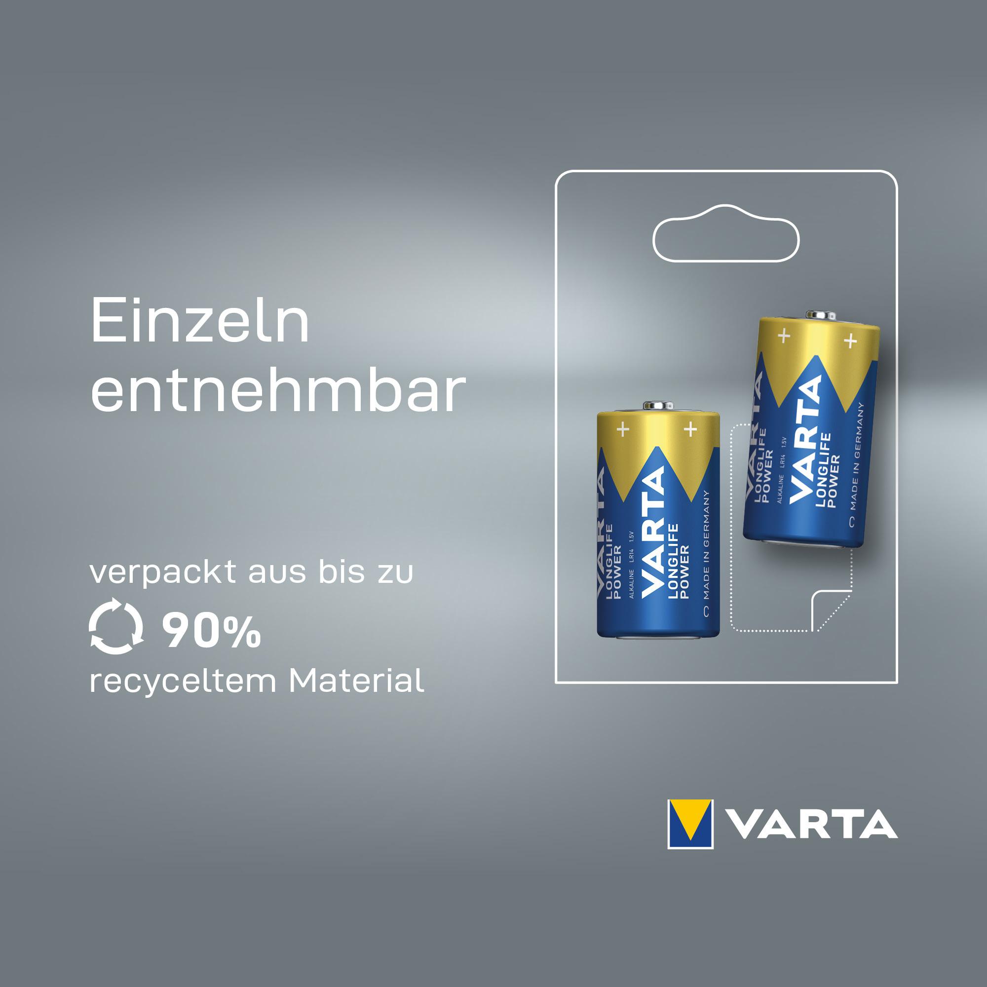 Produktbild VARTA LONGLIFE Power Baby C 3 von 10