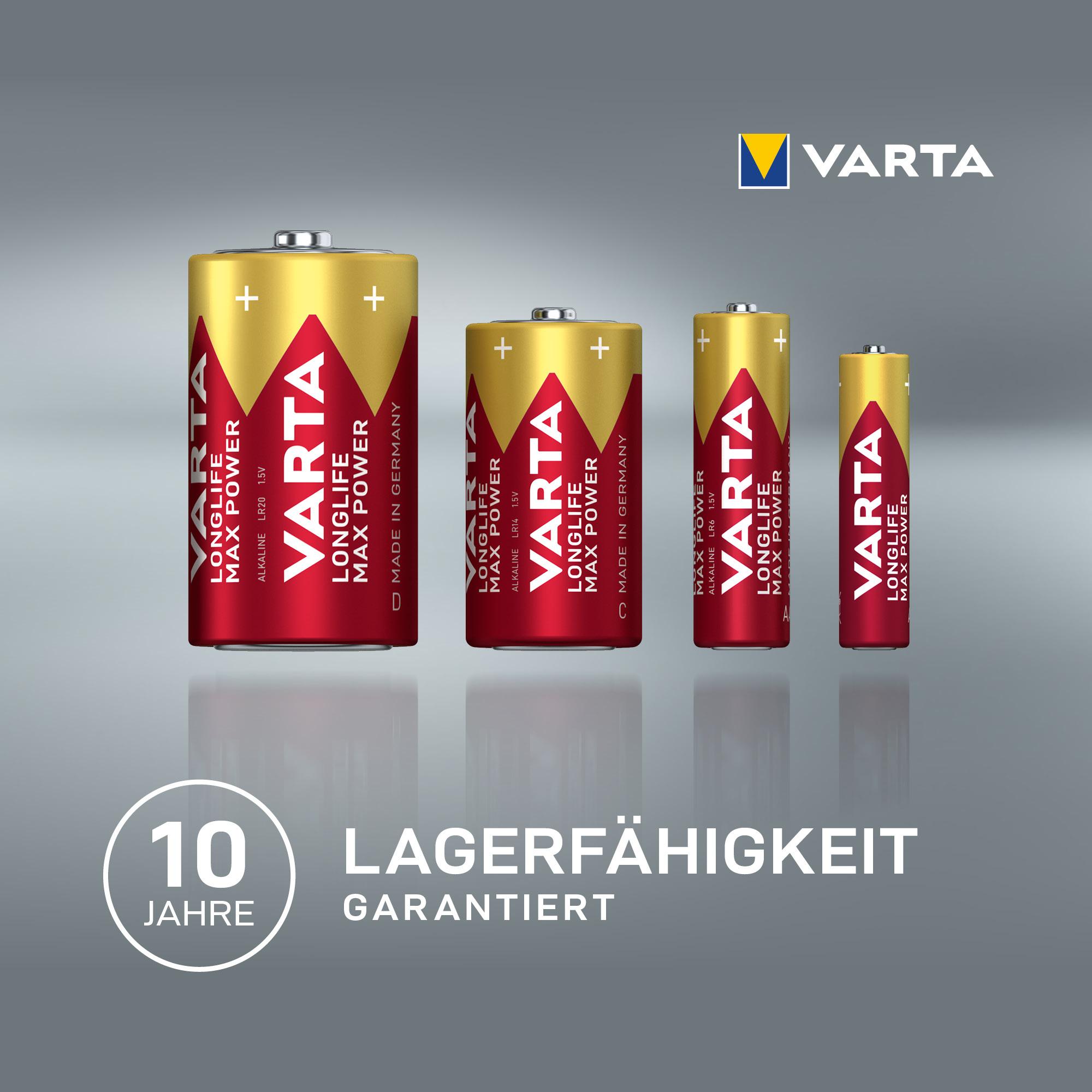Produktbild VARTA LONGLIFE Max Power AAA 4er 7 von 11