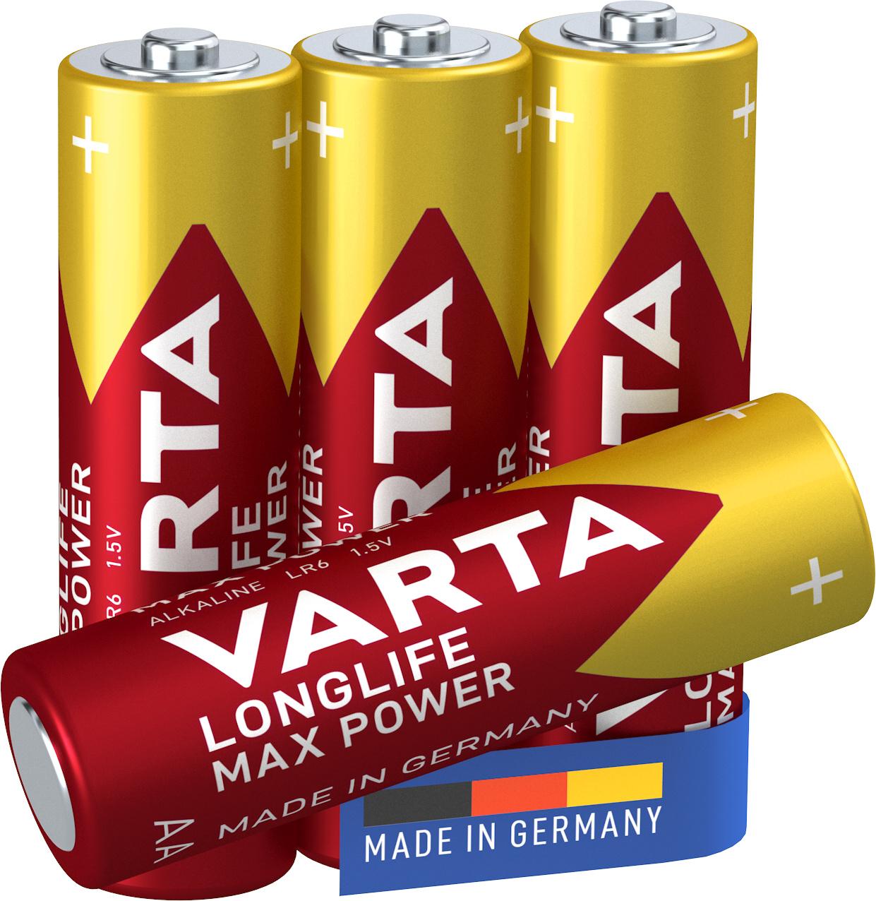 Produktbild VARTA LONGLIFE Max Power Mignon AA Blister 4 12 von 14
