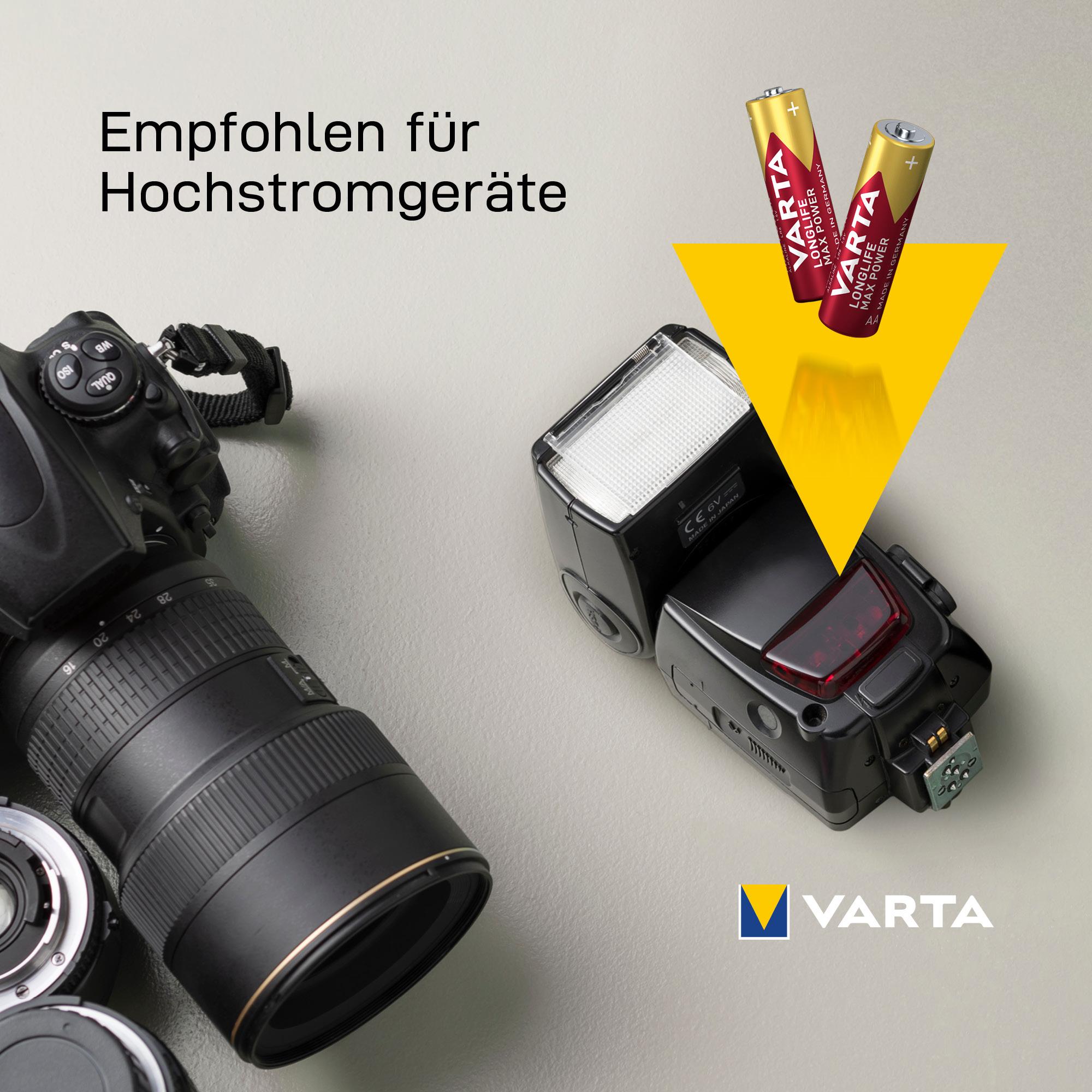 Produktbild VARTA LONGLIFE Max Power Mignon AA Blister 4 8 von 14