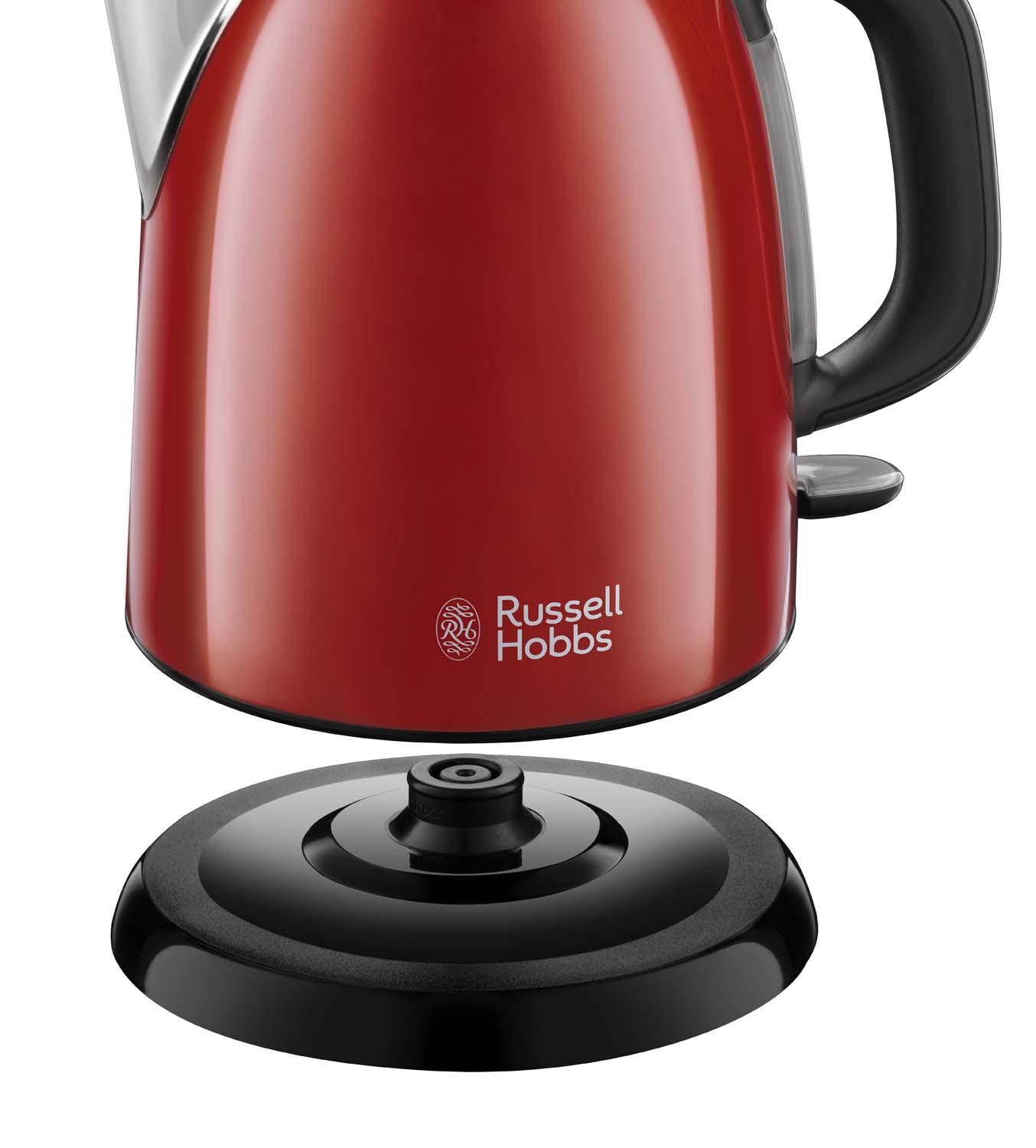 Produktbild Russell Hobbs Wasserkocher Mini Colours Plus+ 24992-70 Flame Red 6 von 7