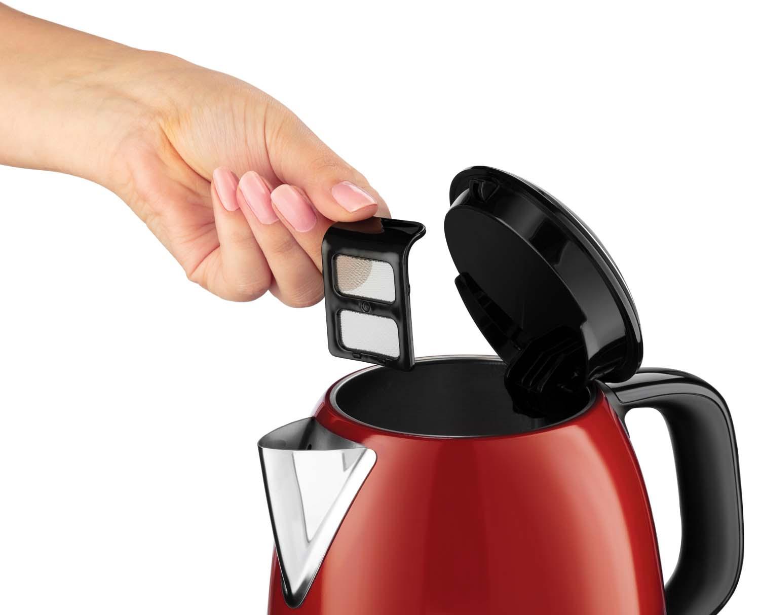 Produktbild Russell Hobbs Wasserkocher Mini Colours Plus+ 24992-70 Flame Red 4 von 7