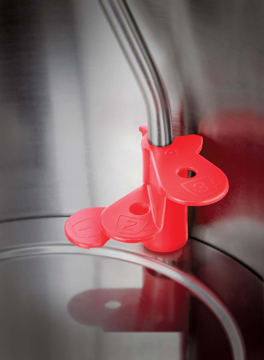Produktbild Russell Hobbs Wasserkocher Mini Colours Plus+ 24992-70 Flame Red 5 von 7