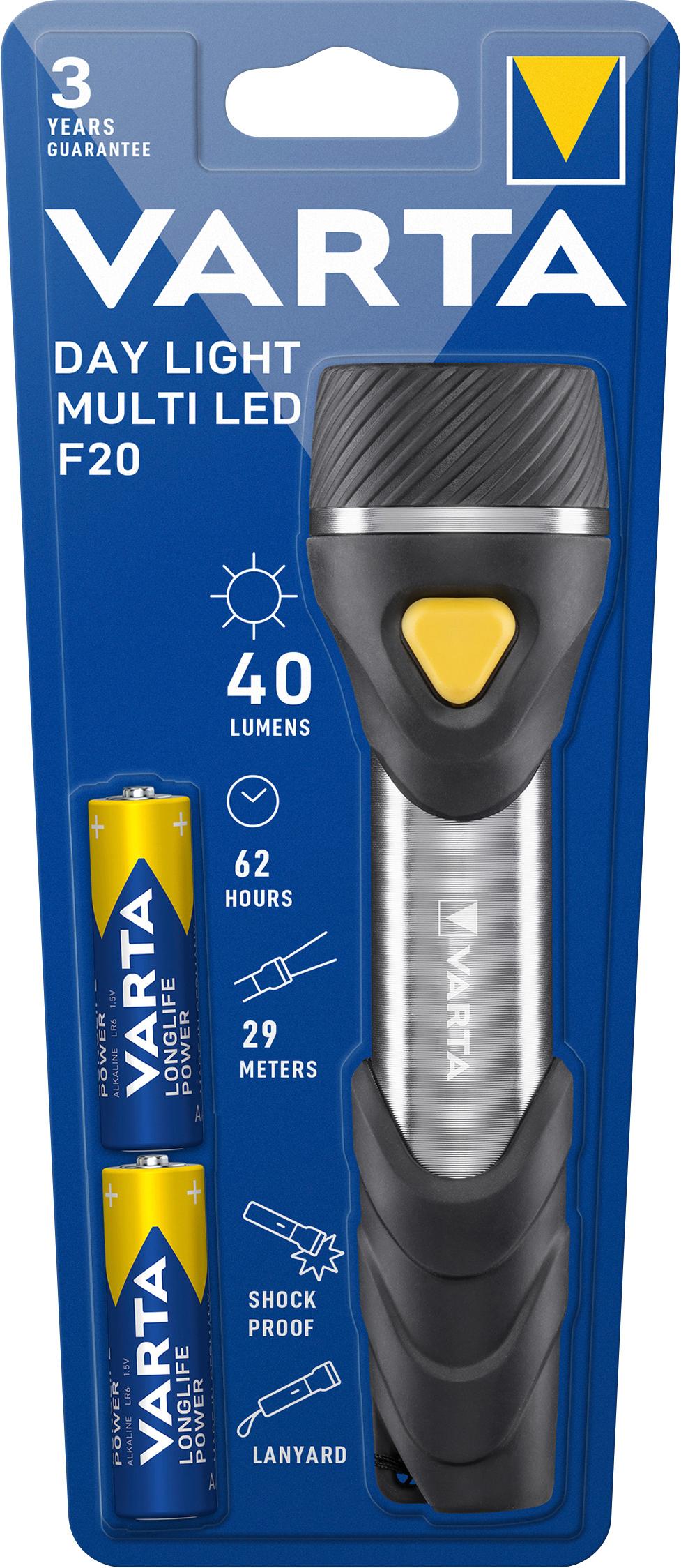 VARTA Day Light Multi LED F20 2AA mit Batt.