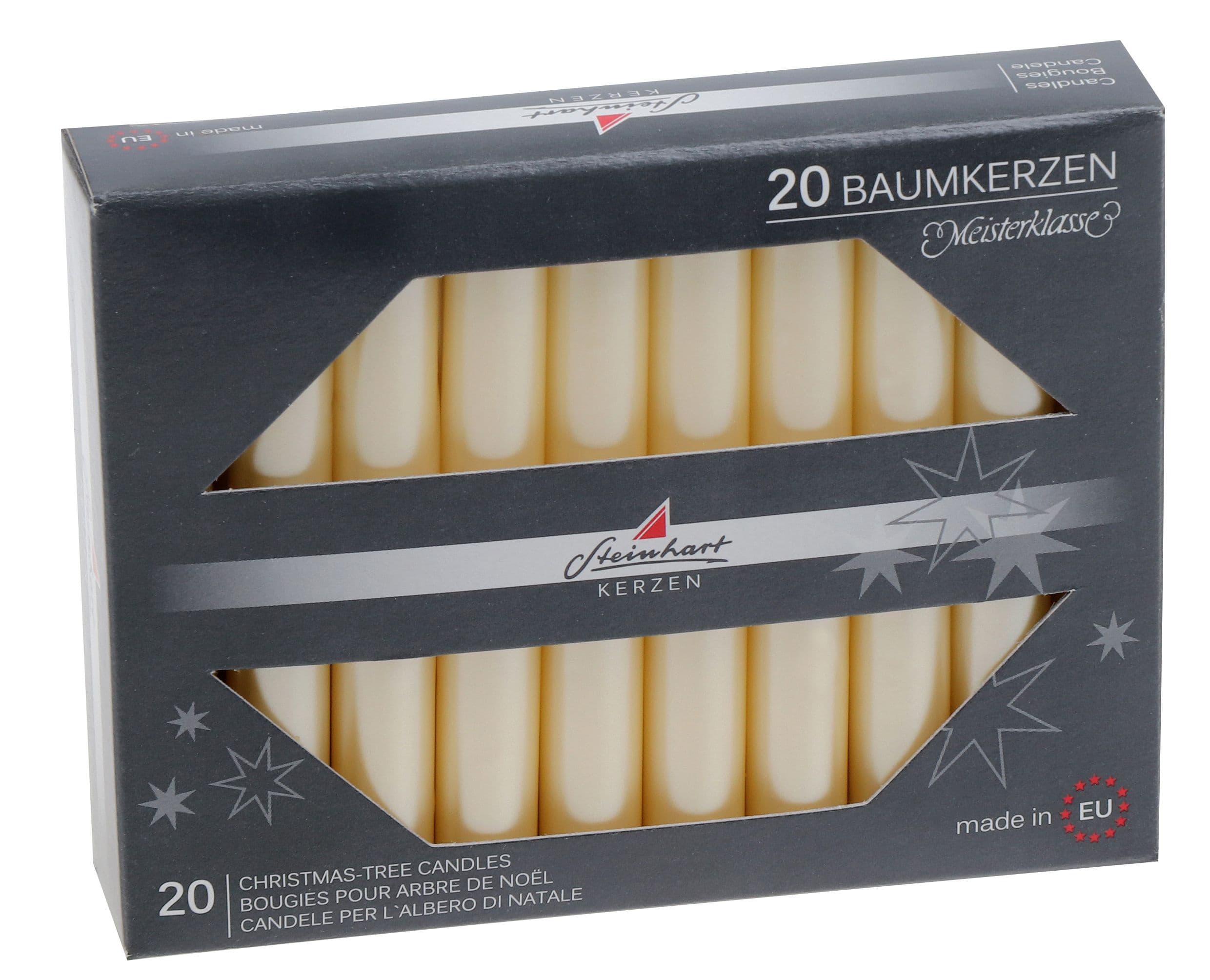 Steinhart Baumkerzen Edelglanz 95/13 20er Pack