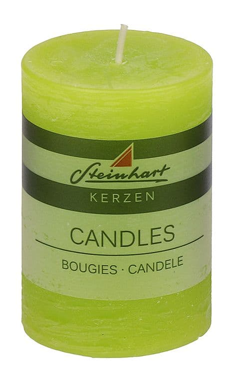 Steinhart Stumpenkerze Raureif 8cm