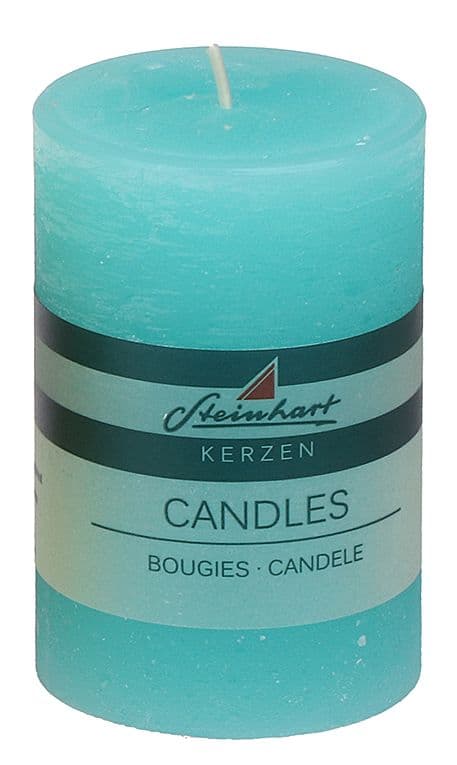 Steinhart Stumpenkerze Raureif 10cm