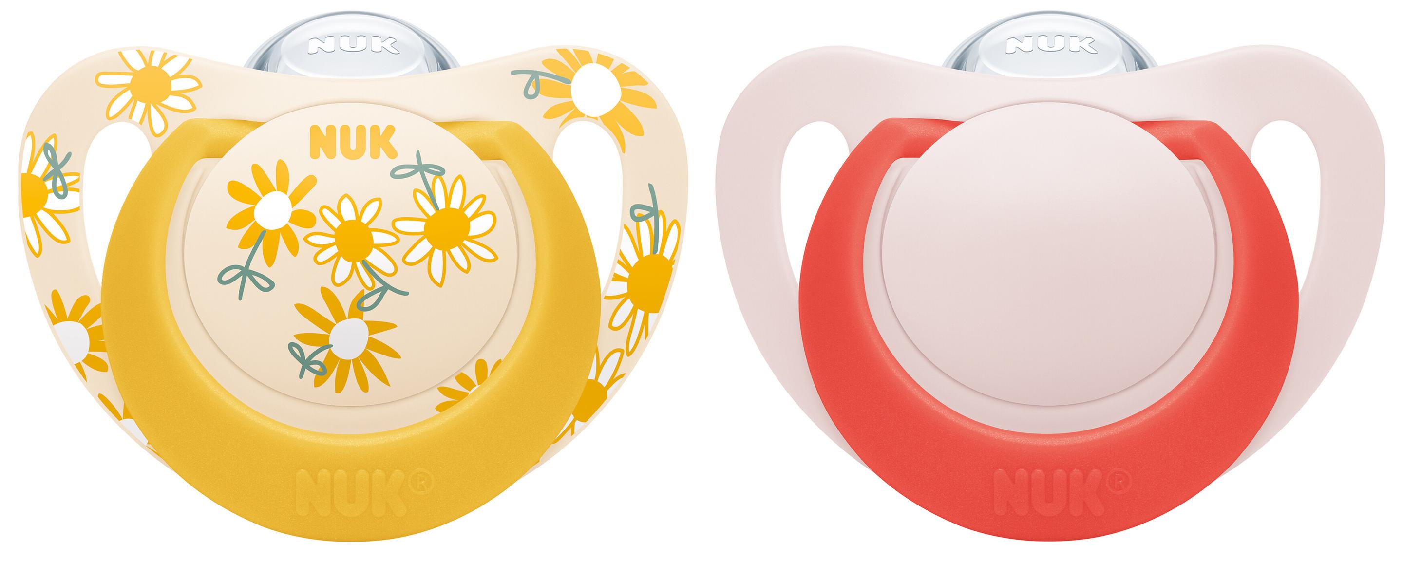 Produktbild NUK Schnuller Star Silikon 18-36 Monate 2 von 2