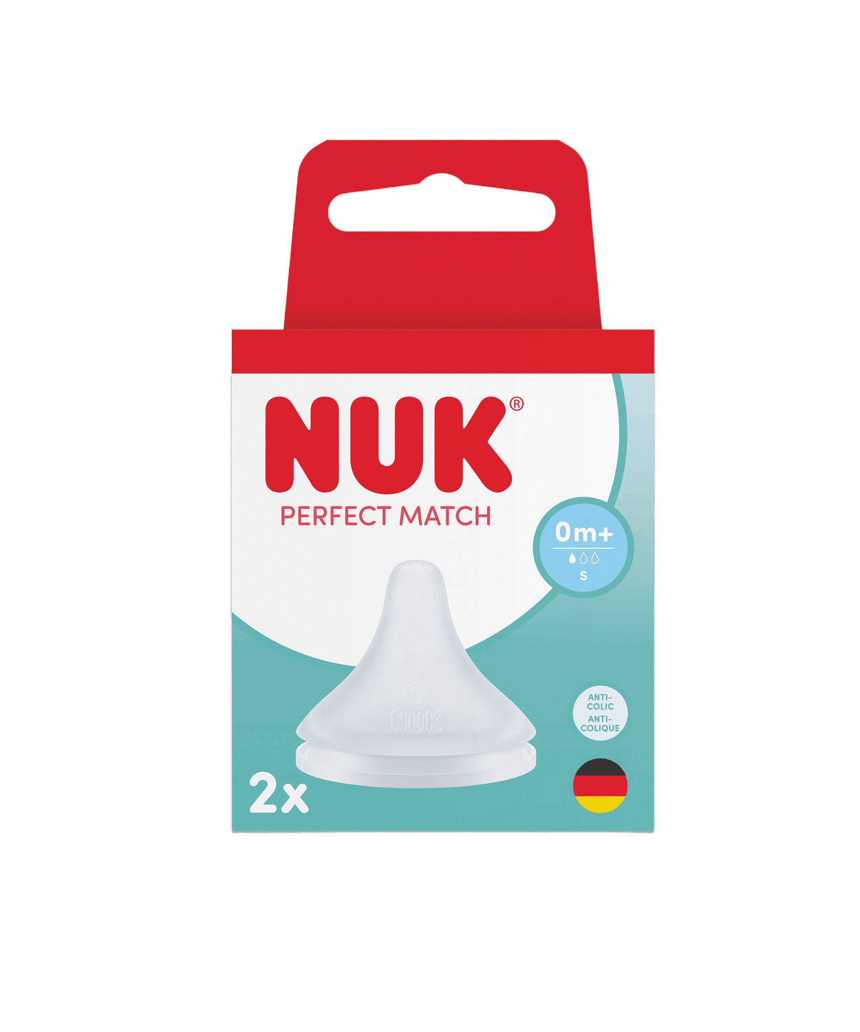 NUK Perfekt Match Trinksauger Größe S ab 0 Monate