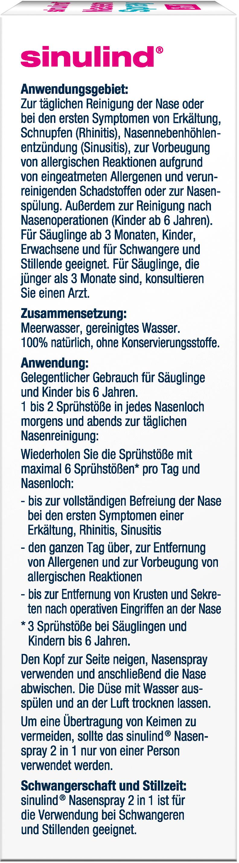 Produktbild sinulind Nasenspray 2in1 4 von 4