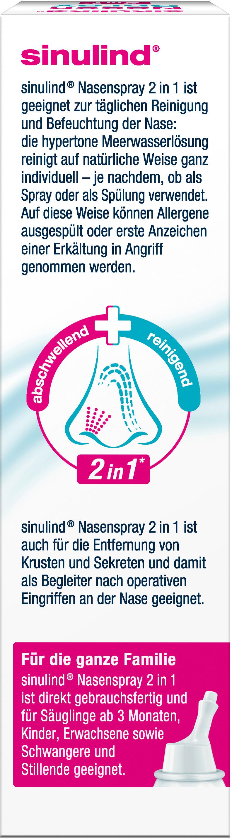 Produktbild sinulind Nasenspray 2in1 2 von 4