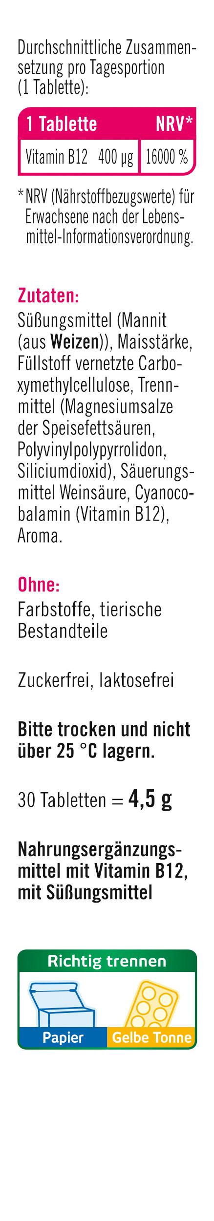 Produktbild taxofit Energie B12 400 Direkt 3 von 4