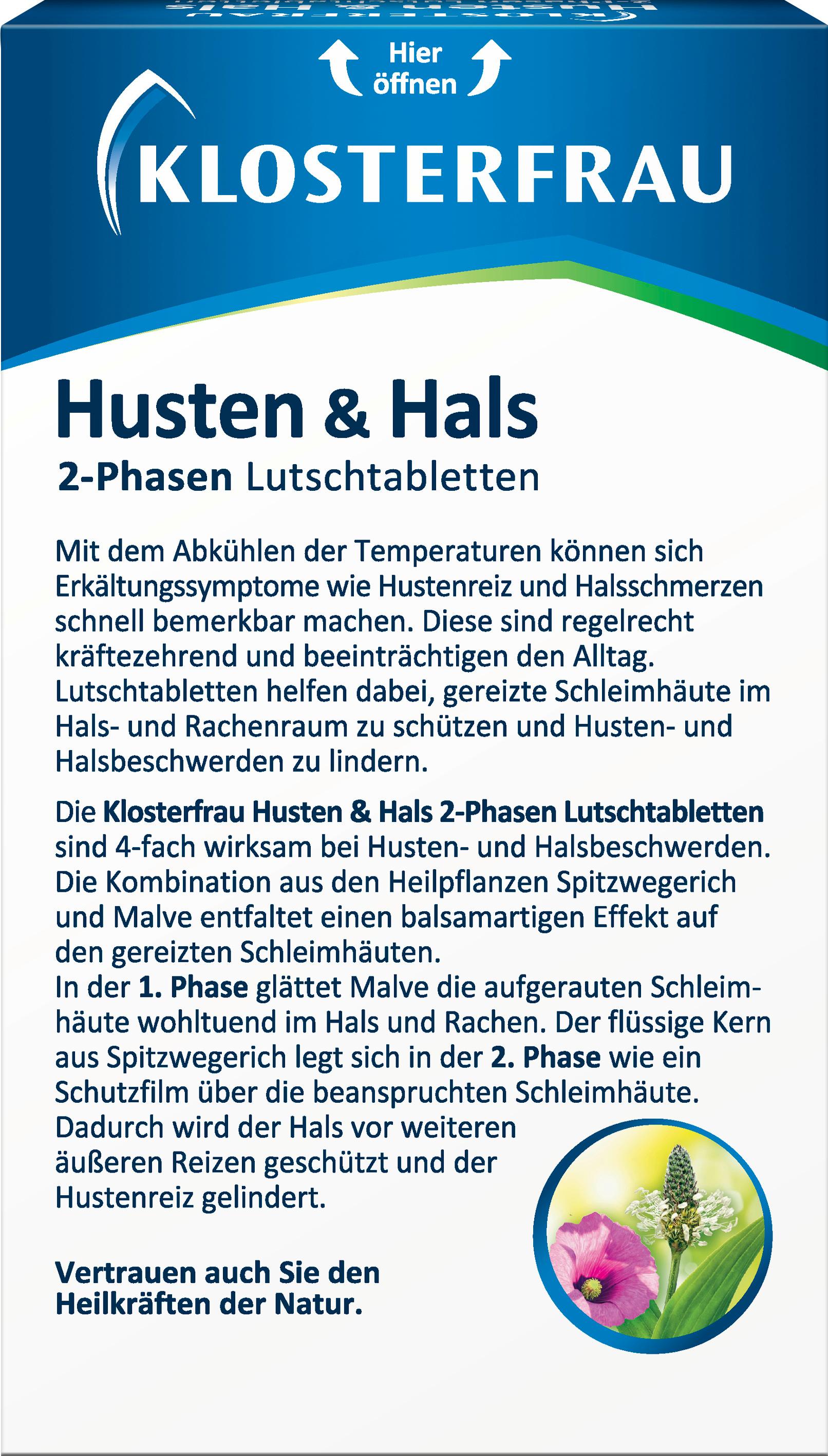 Produktbild Klosterfrau Broncholind Husten&Hals Lutschtabletten 20 Stk 2 von 4