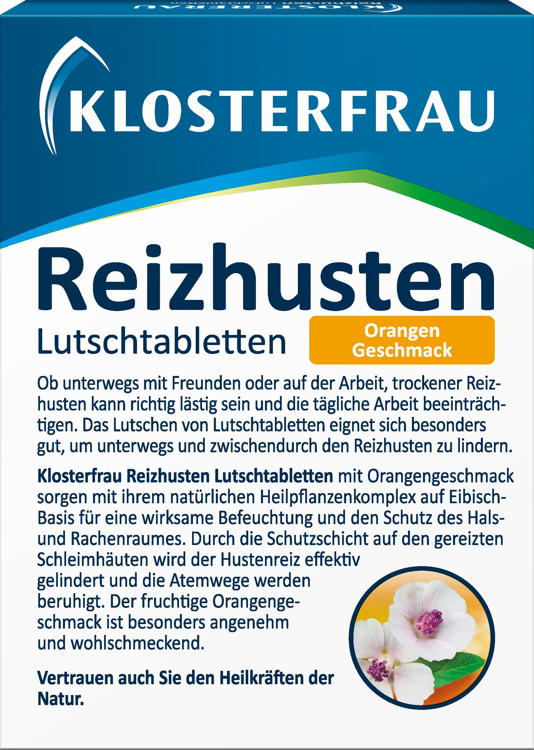 Produktbild Klosterfrau Reizhusten Lutschtabletten Orange 2 von 4