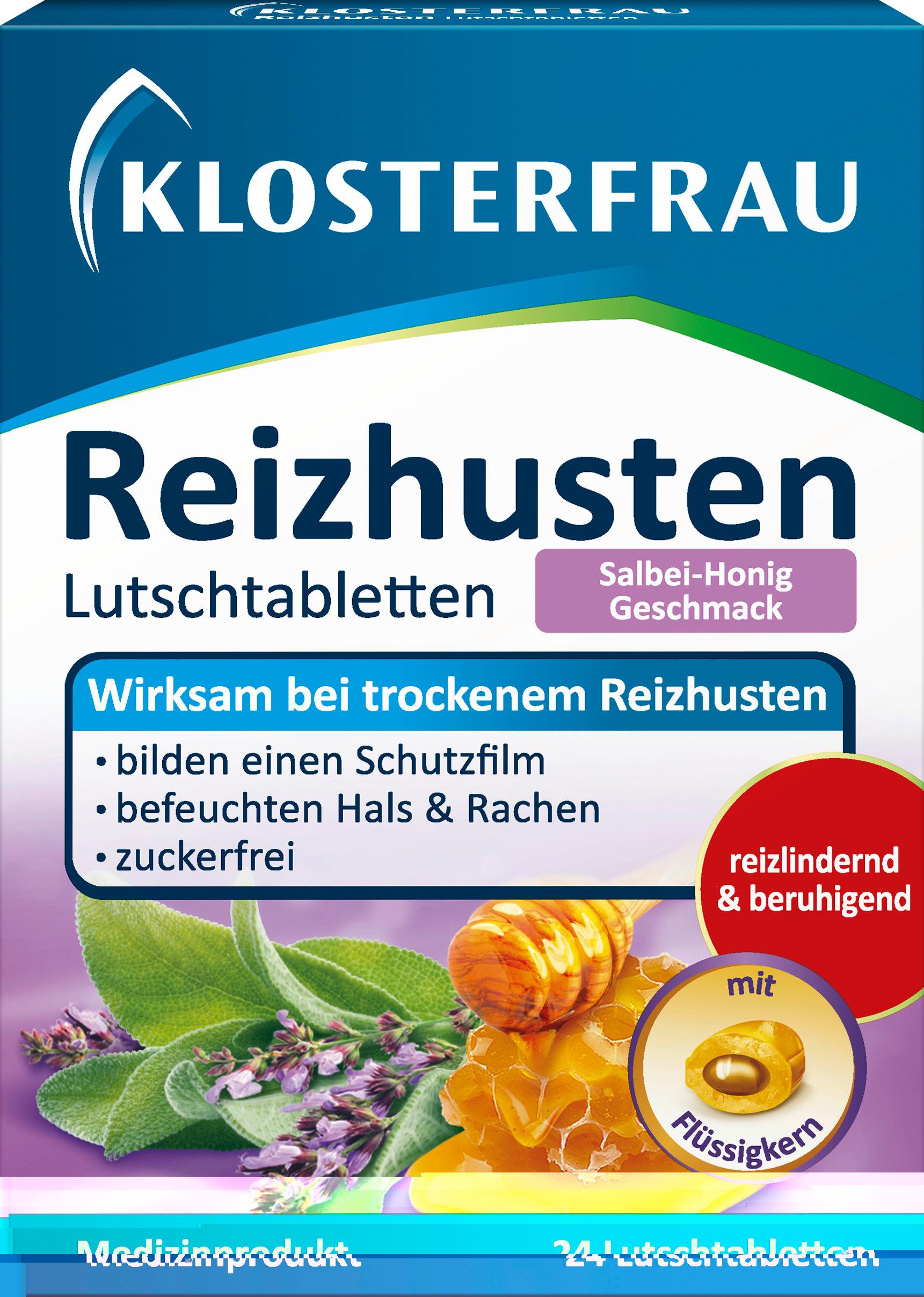 Klosterfrau Reizhusten Lutschtabletten Salbei-Honig