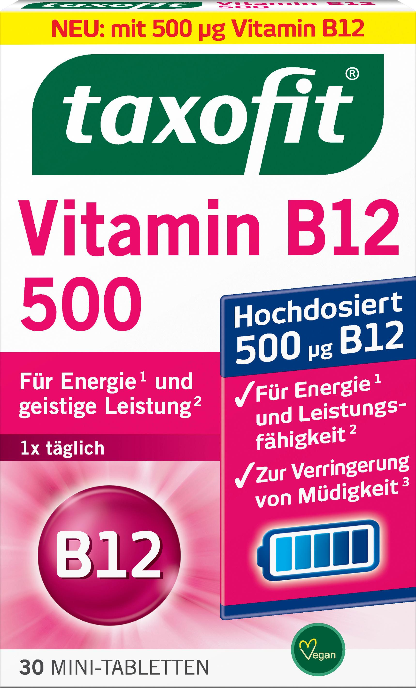 TAXOFIT Vitamin B12 450
