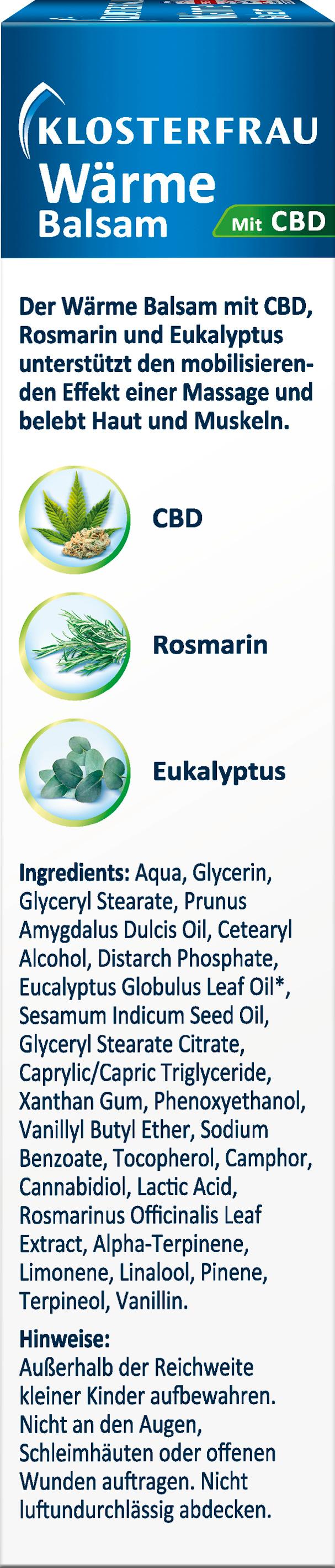 Produktbild Klosterfrau Wärmebalsam mit CBD 4 von 4