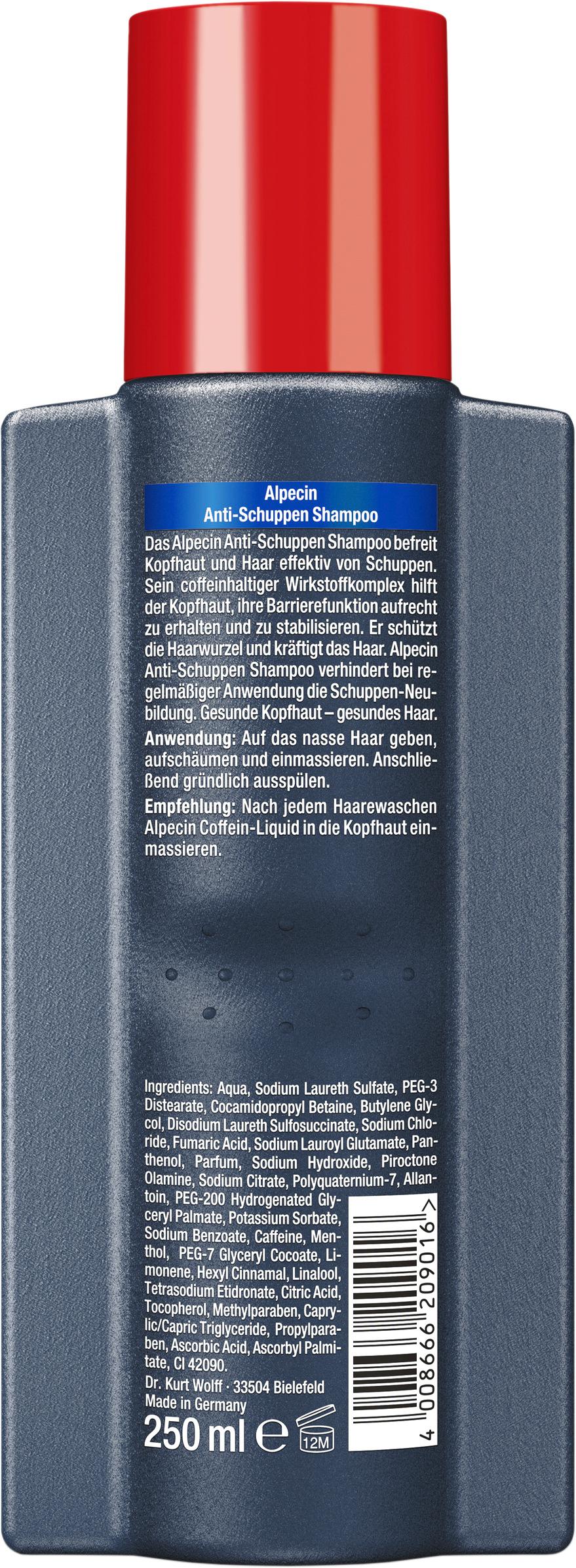 Produktbild Alpecin Anti-Schuppen Shampoo A3 250ml 2 von 2